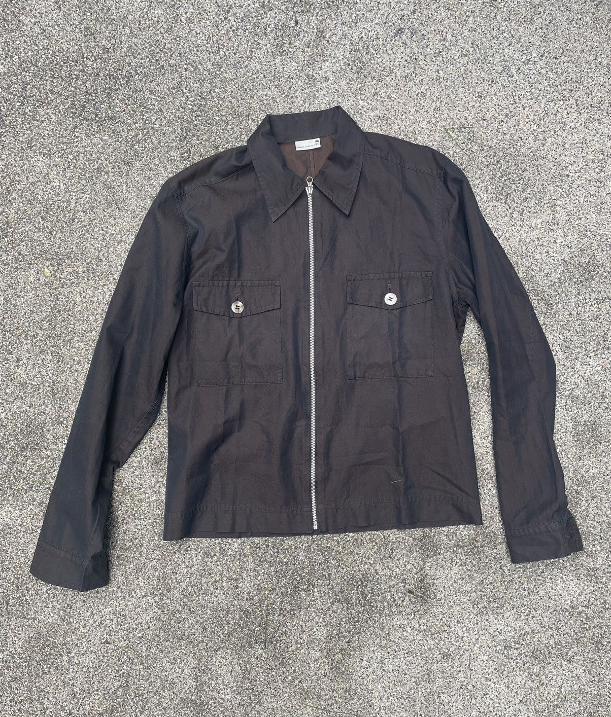 Dries Van Noten Dries Van Noten Zipper Shirt Jacket Size US M / EU 48-50 / 2 - 1 Thumbnail