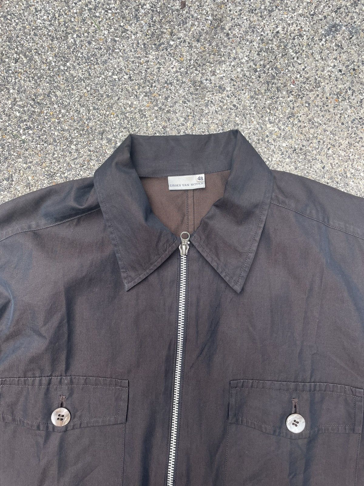 Dries Van Noten Dries Van Noten Zipper Shirt Jacket Size US M / EU 48-50 / 2 - 3 Thumbnail