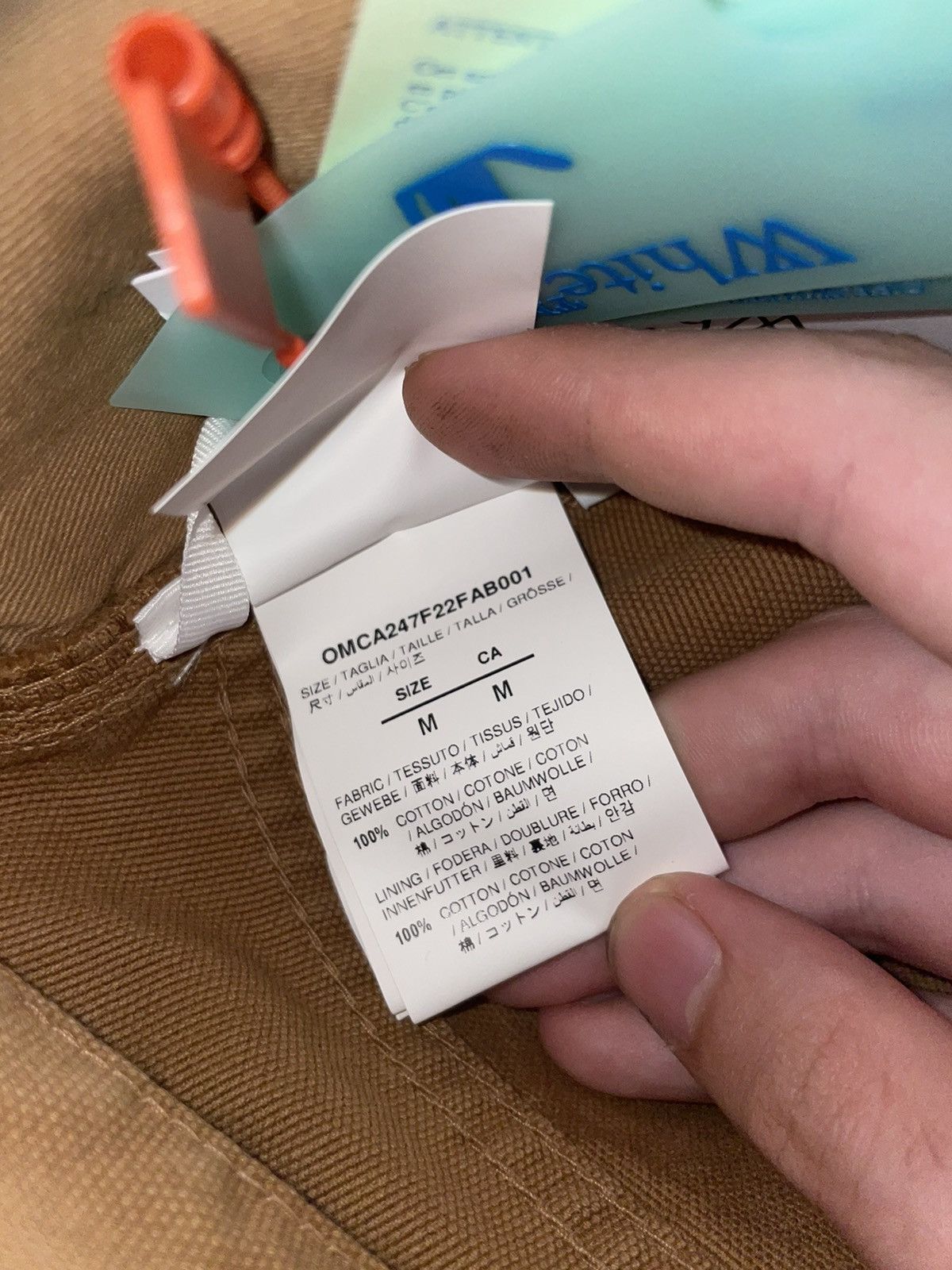 Off-White Off White Slow Canv Flare Carp Pant Size US 32 / EU 48 - 7 Thumbnail