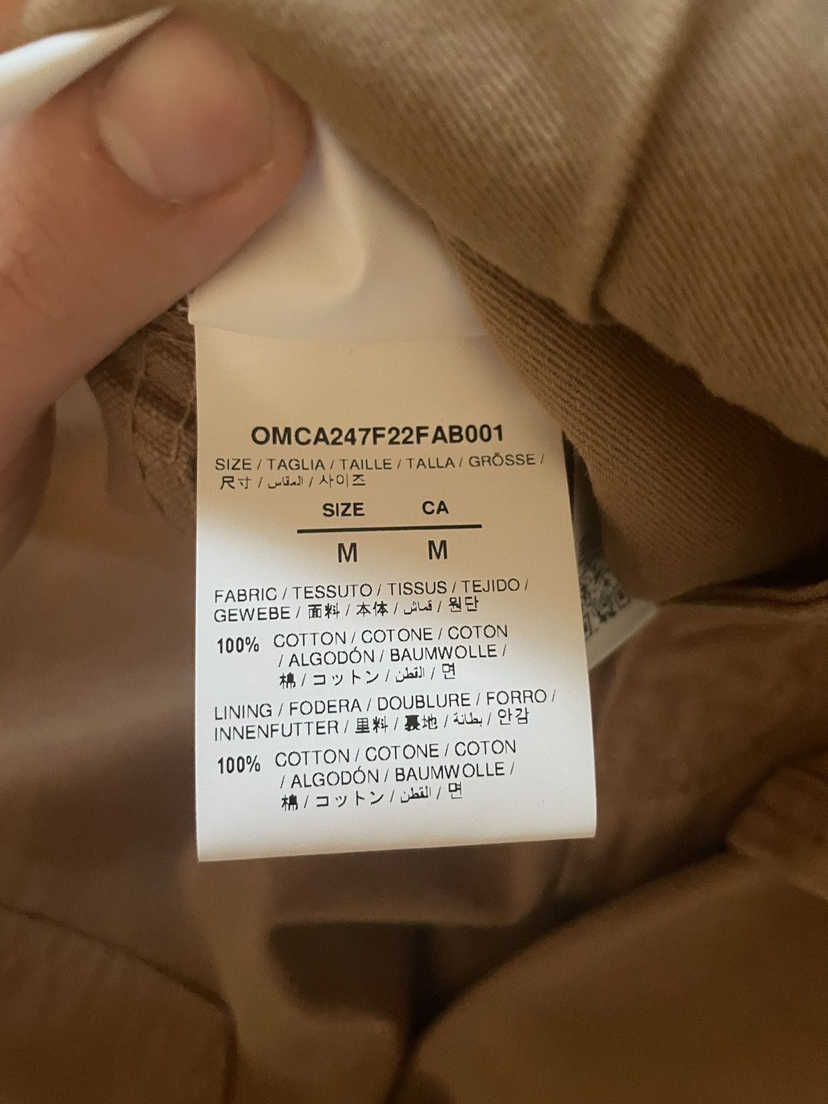 Off-White Off White Slow Canv Flare Carp Pant Size US 32 / EU 48 - 11 Thumbnail