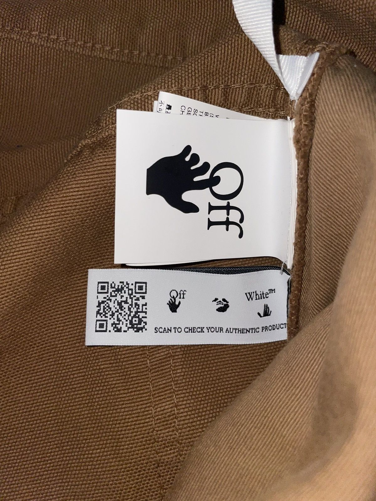 Off-White Off White Slow Canv Flare Carp Pant Size US 32 / EU 48 - 6 Thumbnail