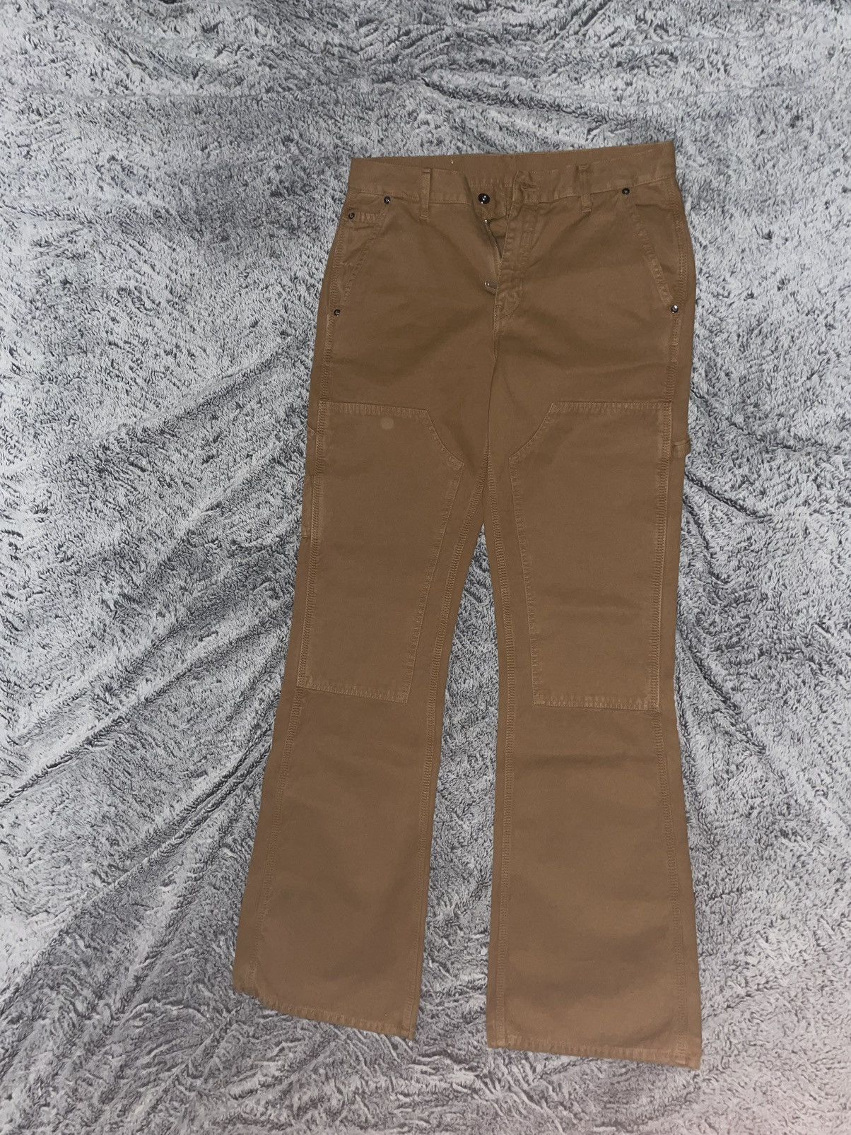 Off-White Off White Slow Canv Flare Carp Pant Size US 32 / EU 48 - 1 Thumbnail