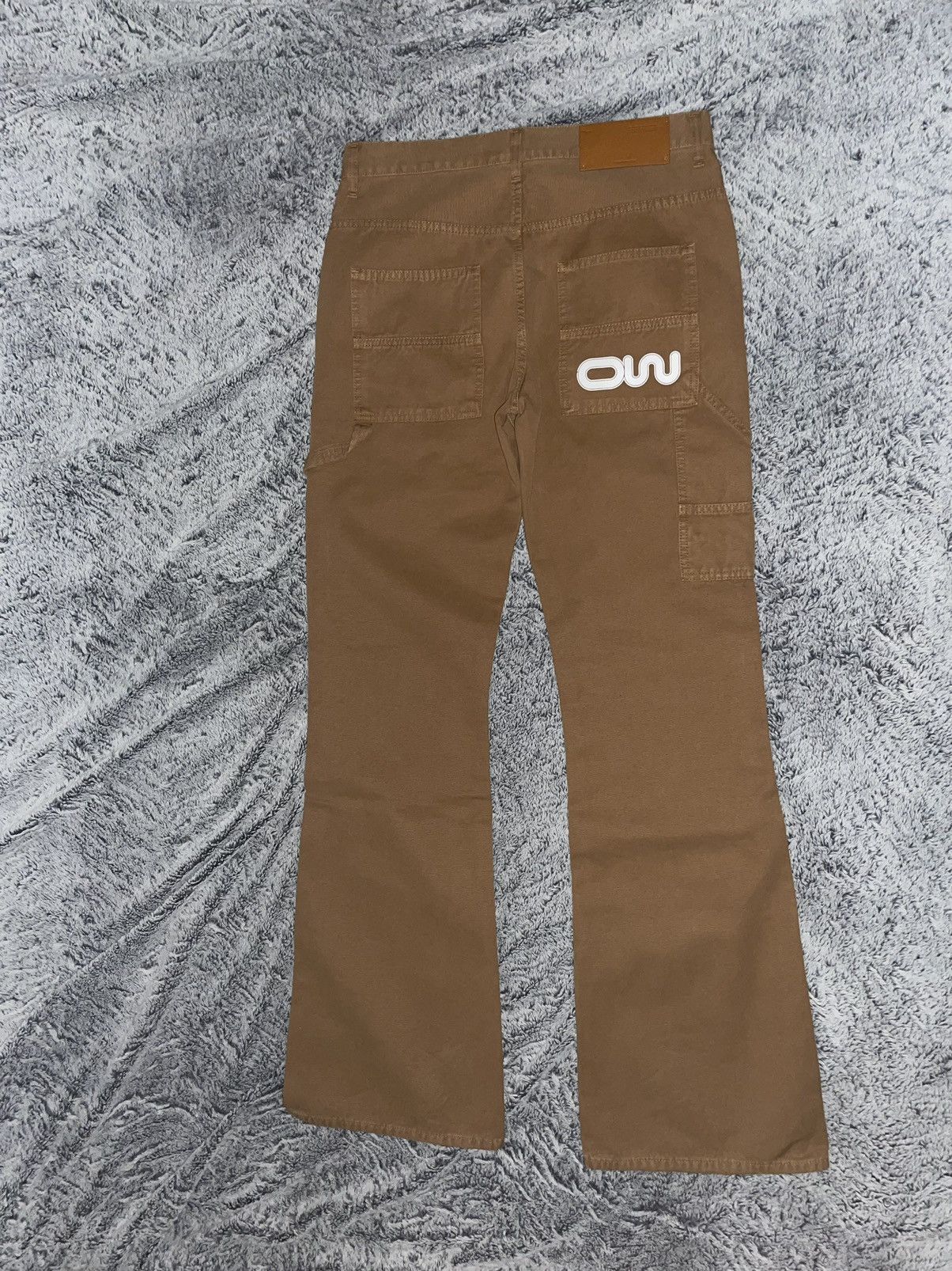 Off-White Off White Slow Canv Flare Carp Pant Size US 32 / EU 48 - 2 Thumbnail