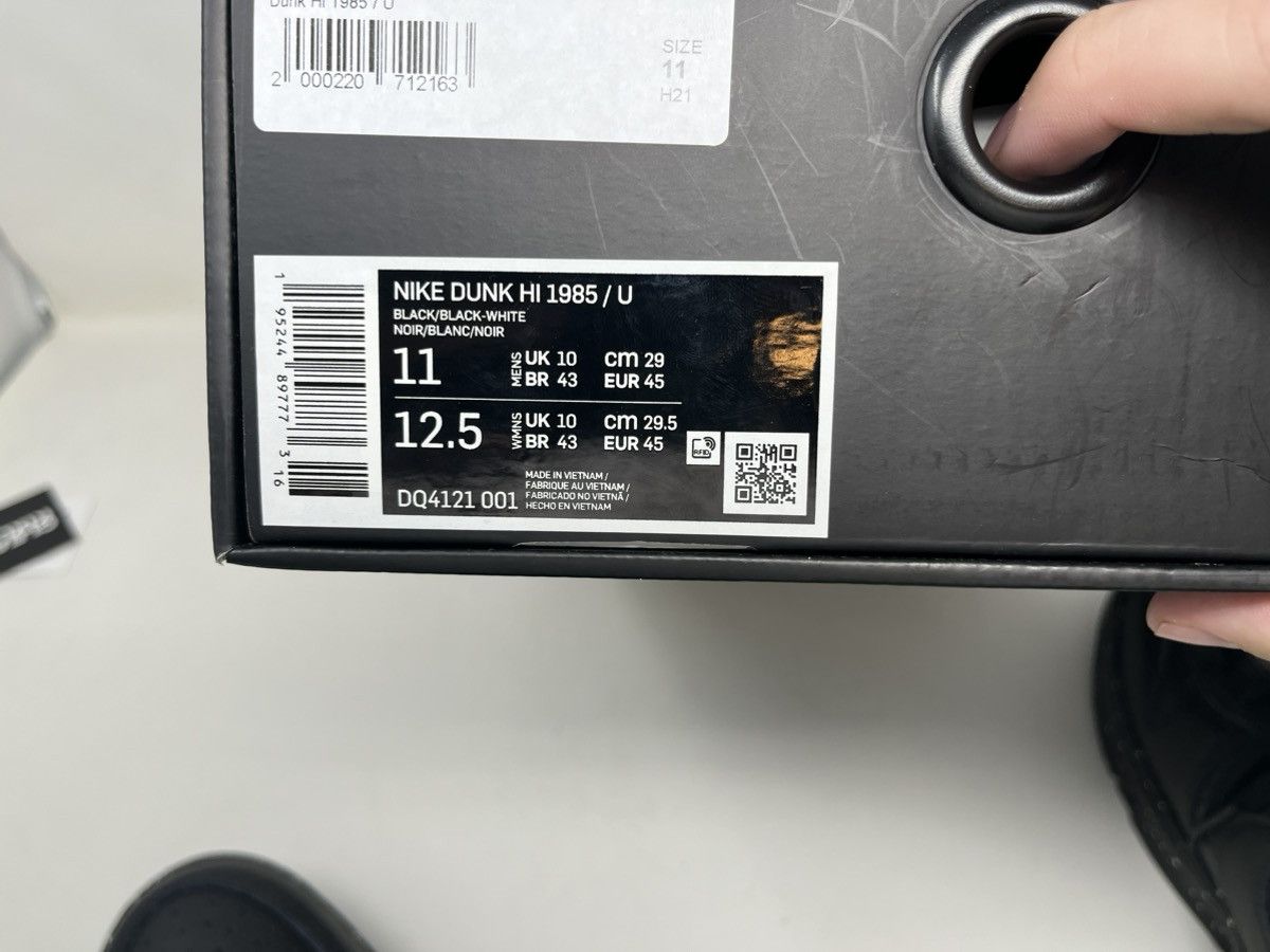 Nike × Undercover Nike Dunk High 1985 x Undercover Size US 11 / EU 44 - 7 Thumbnail