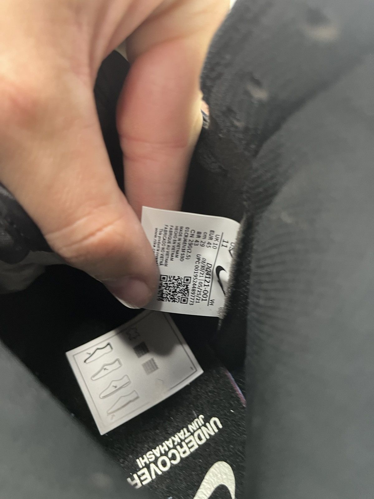 Nike × Undercover Nike Dunk High 1985 x Undercover Size US 11 / EU 44 - 6 Thumbnail