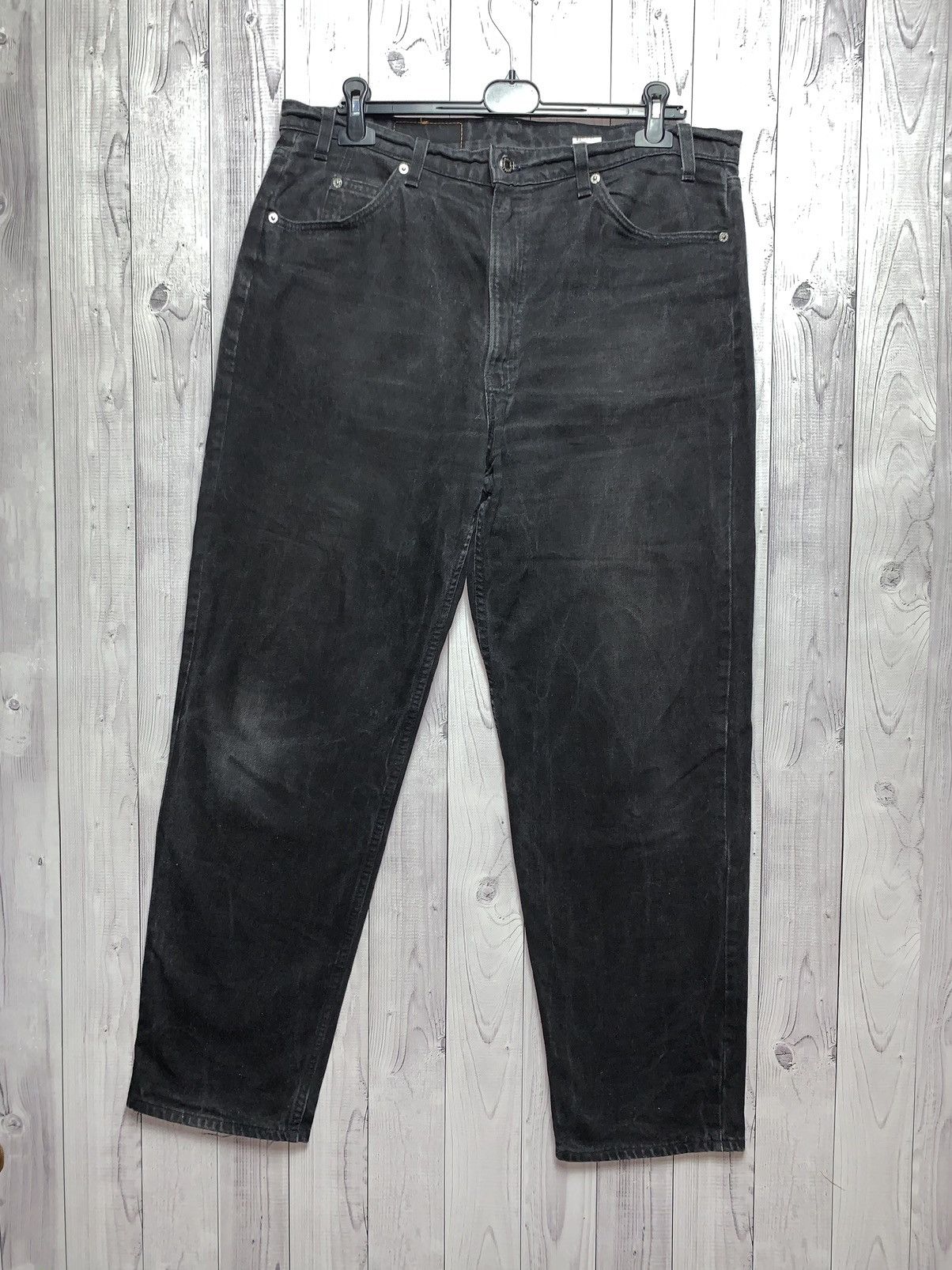 Levi's Vintage Levis orange Tab Black 555 Size US 38 / EU 54 - 2 Thumbnail