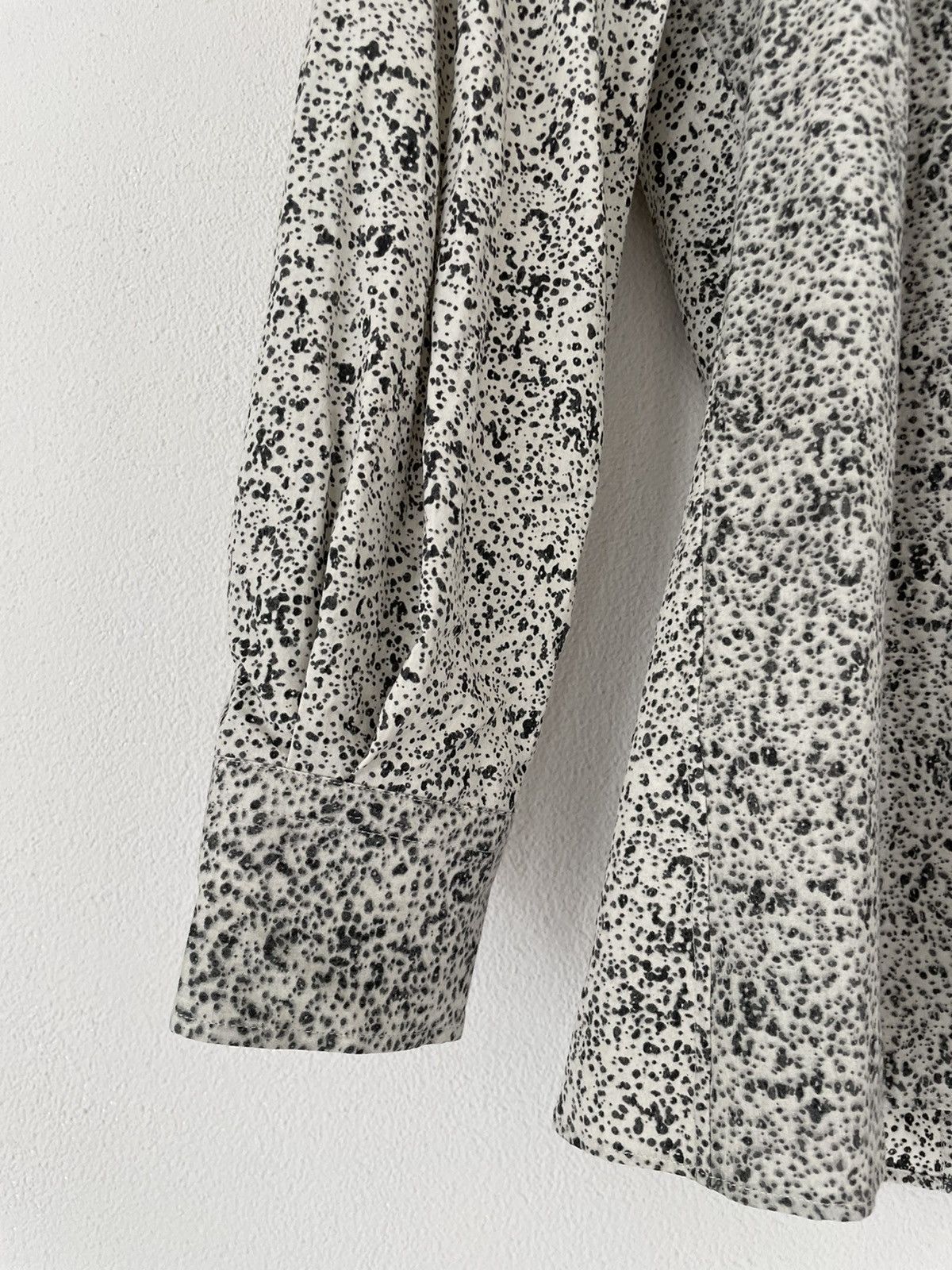 Bottega Veneta Black Speckled White Shirt Size US S / EU 44-46 / 1 - 5 Thumbnail