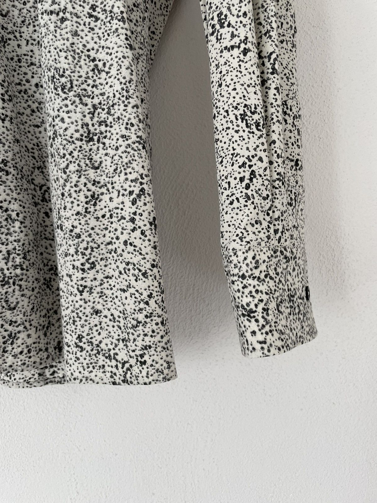 Bottega Veneta Black Speckled White Shirt Size US S / EU 44-46 / 1 - 7 Thumbnail
