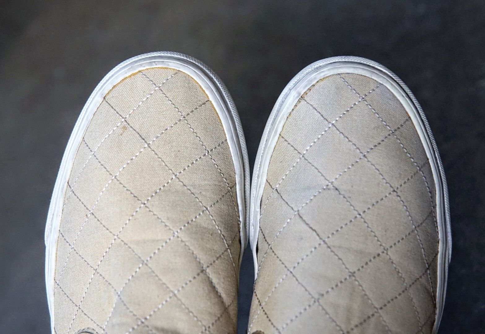 Madewell × Vans Madewell X Vans Classic Size 8.5 Yellow Quilted Slip On Size US 8.5 / EU 41-42 - 3 Thumbnail