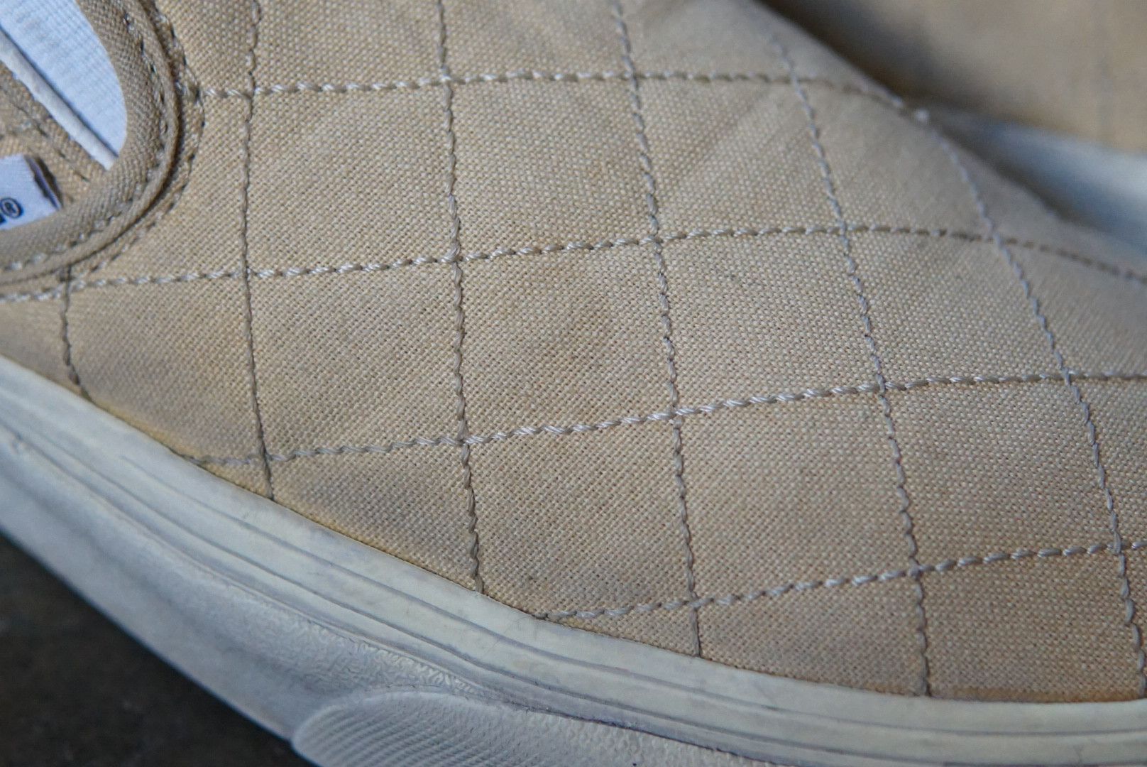 Madewell × Vans Madewell X Vans Classic Size 8.5 Yellow Quilted Slip On Size US 8.5 / EU 41-42 - 5 Thumbnail