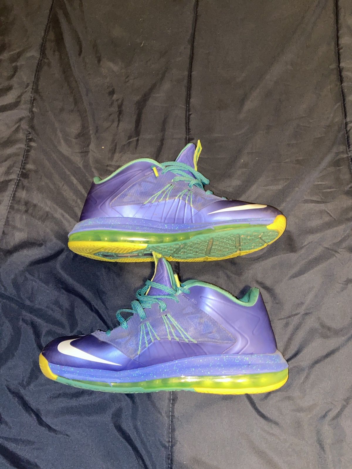 Nike NIKE AIR MAX LEBRON X LOW "SPRITE" Size US 9.5 / EU 42-43 - 4 Thumbnail