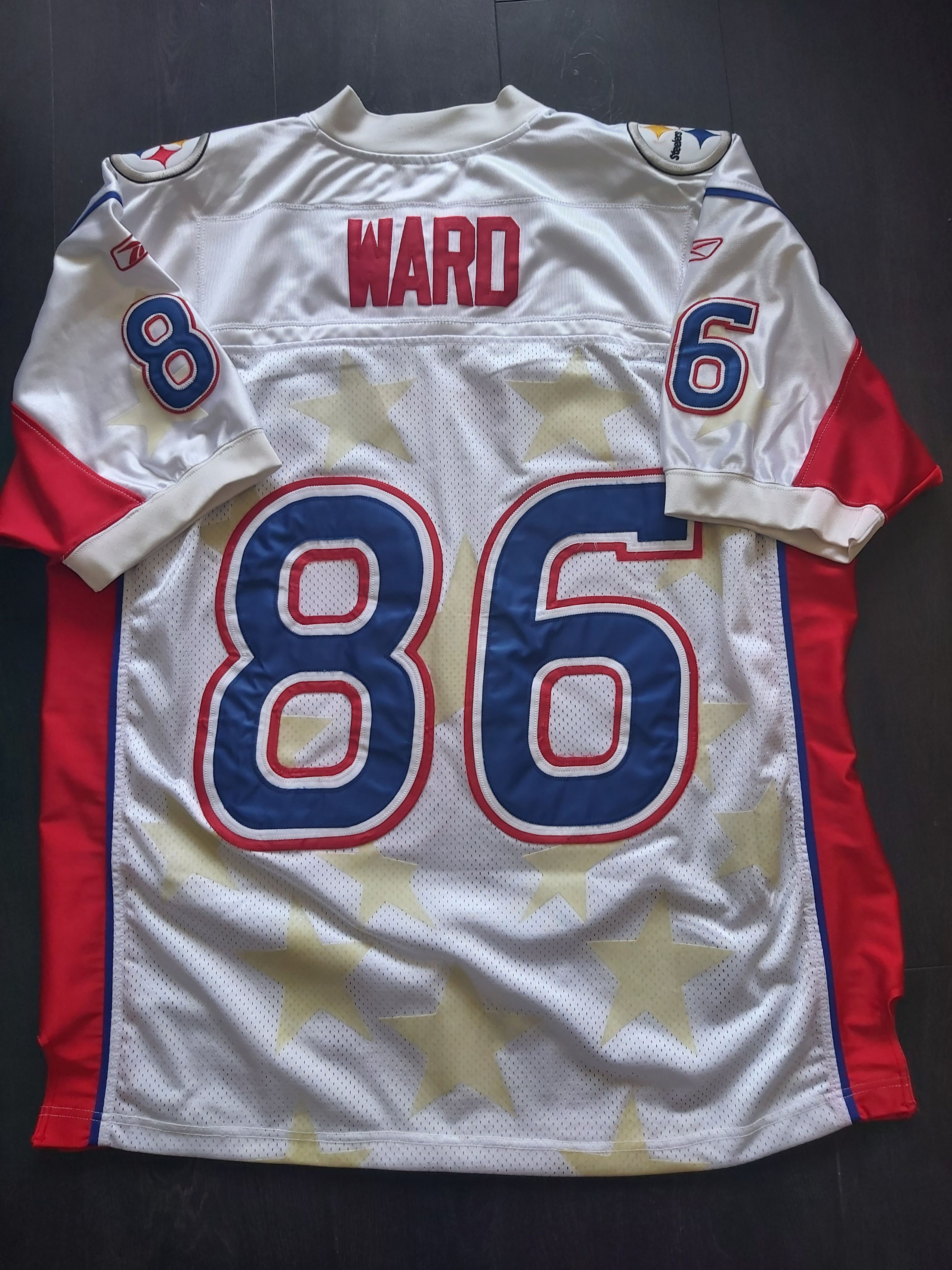 NFL Authentic Reebok Hines Ward Pro Bowl on field jersey Size US XL / EU 56 / 4 - 7 Thumbnail