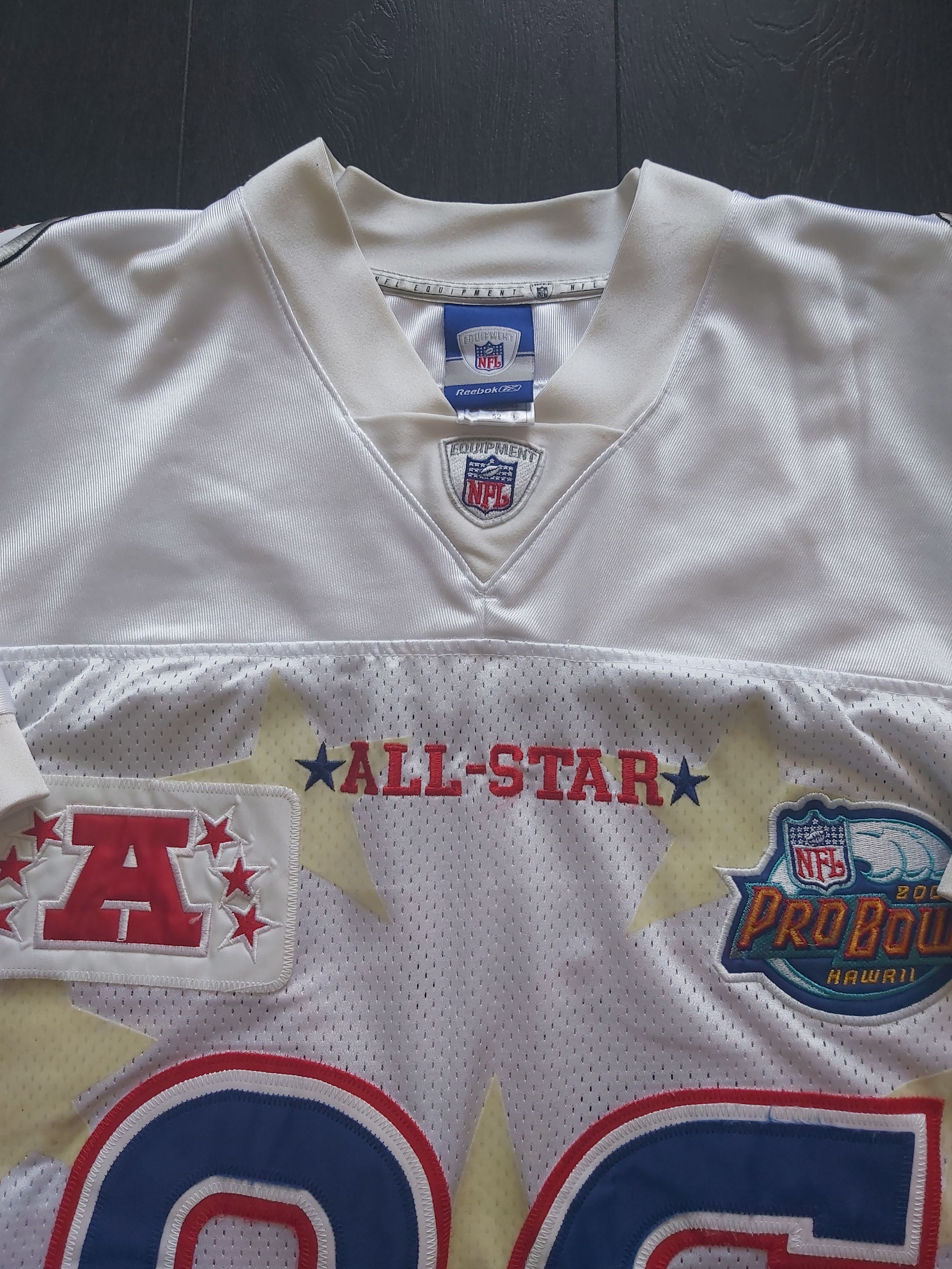 NFL Authentic Reebok Hines Ward Pro Bowl on field jersey Size US XL / EU 56 / 4 - 4 Thumbnail