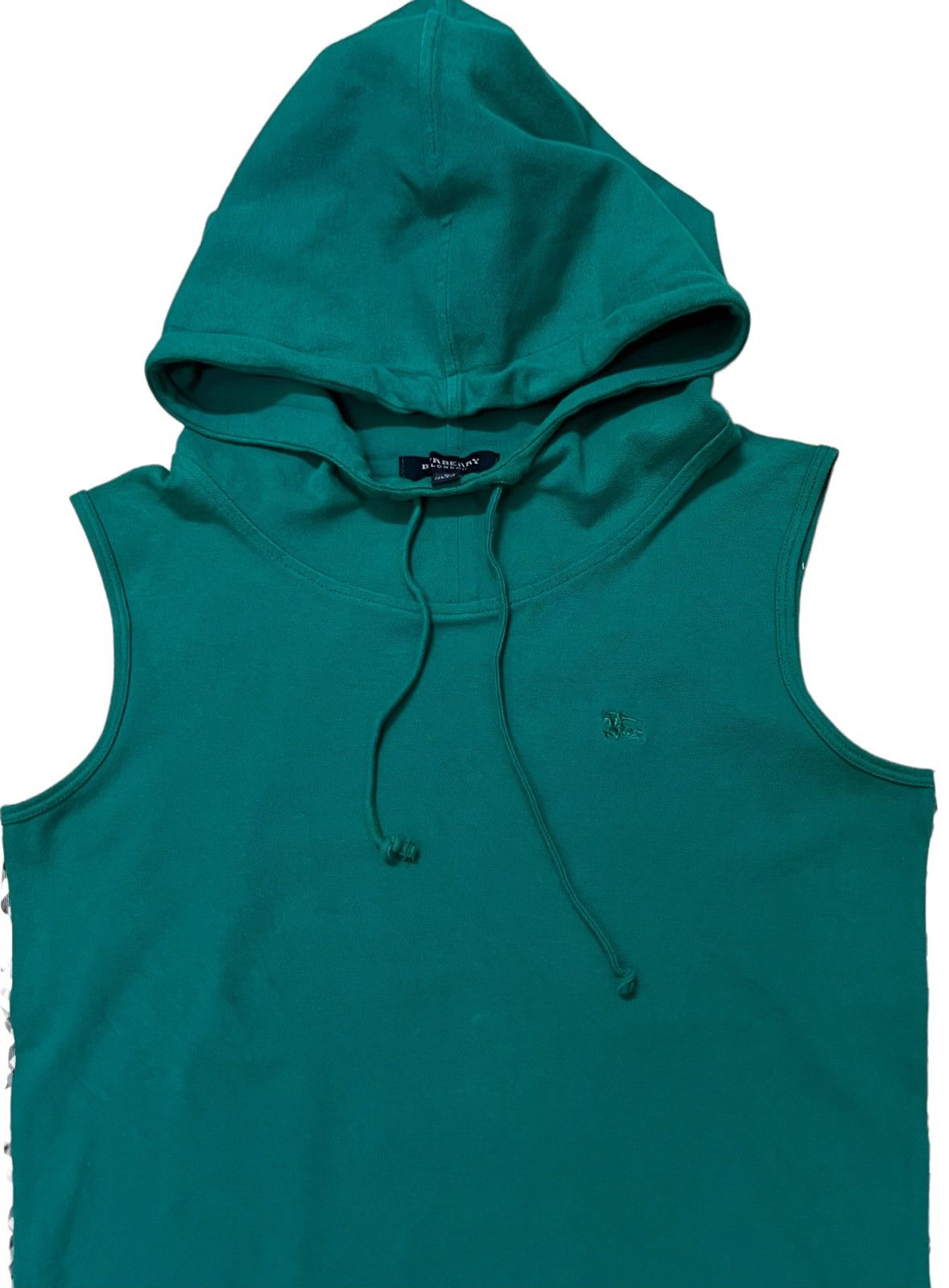 VTG 90s BURBERRY LONDON NOVACHECK WITH HOODIE SLEEVELESS