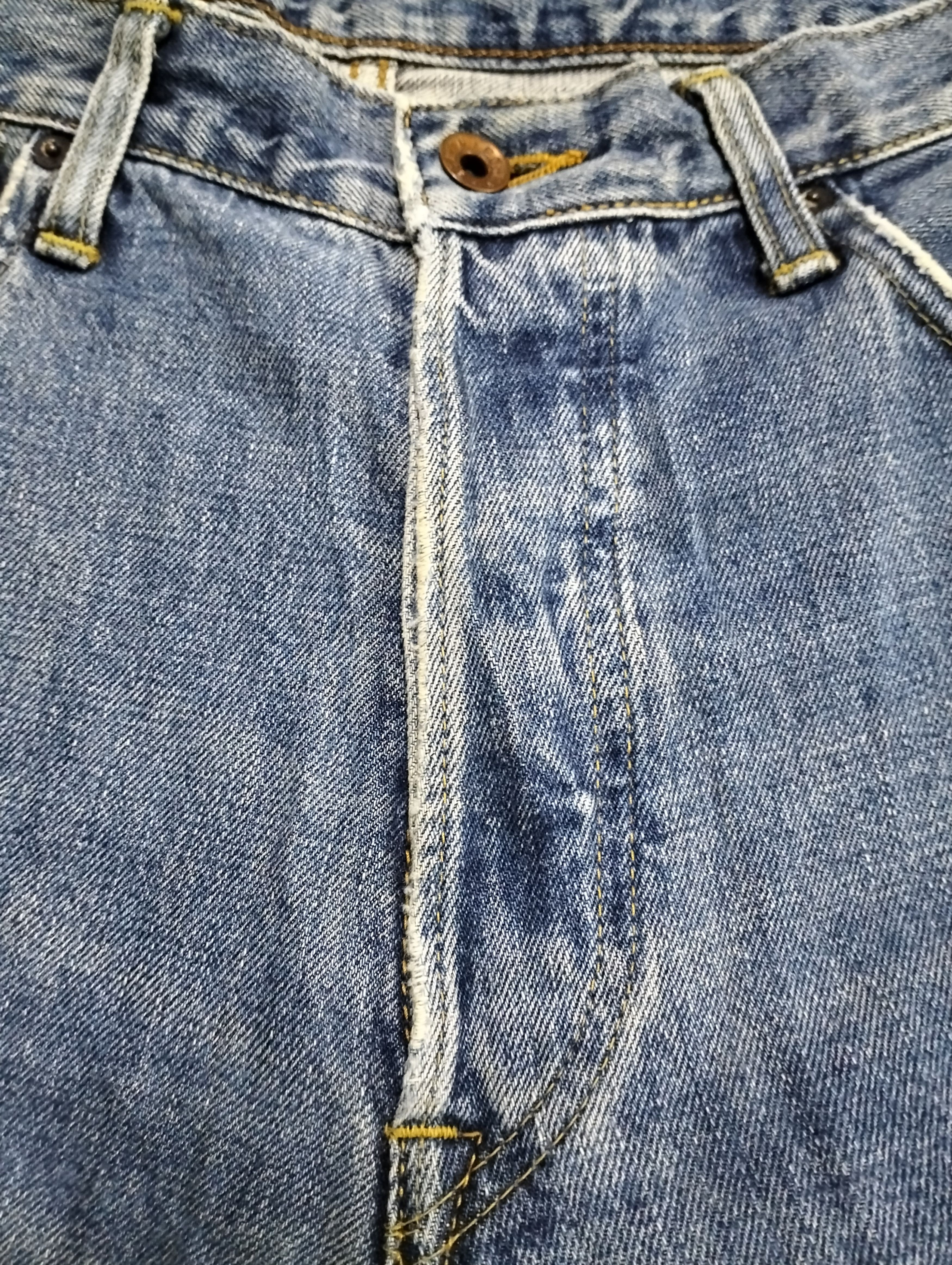Edwin × Vintage VINTAGE EDWIN SALVAGE DISTRESSED DENIM PANTS Size US 35 - 10 Thumbnail