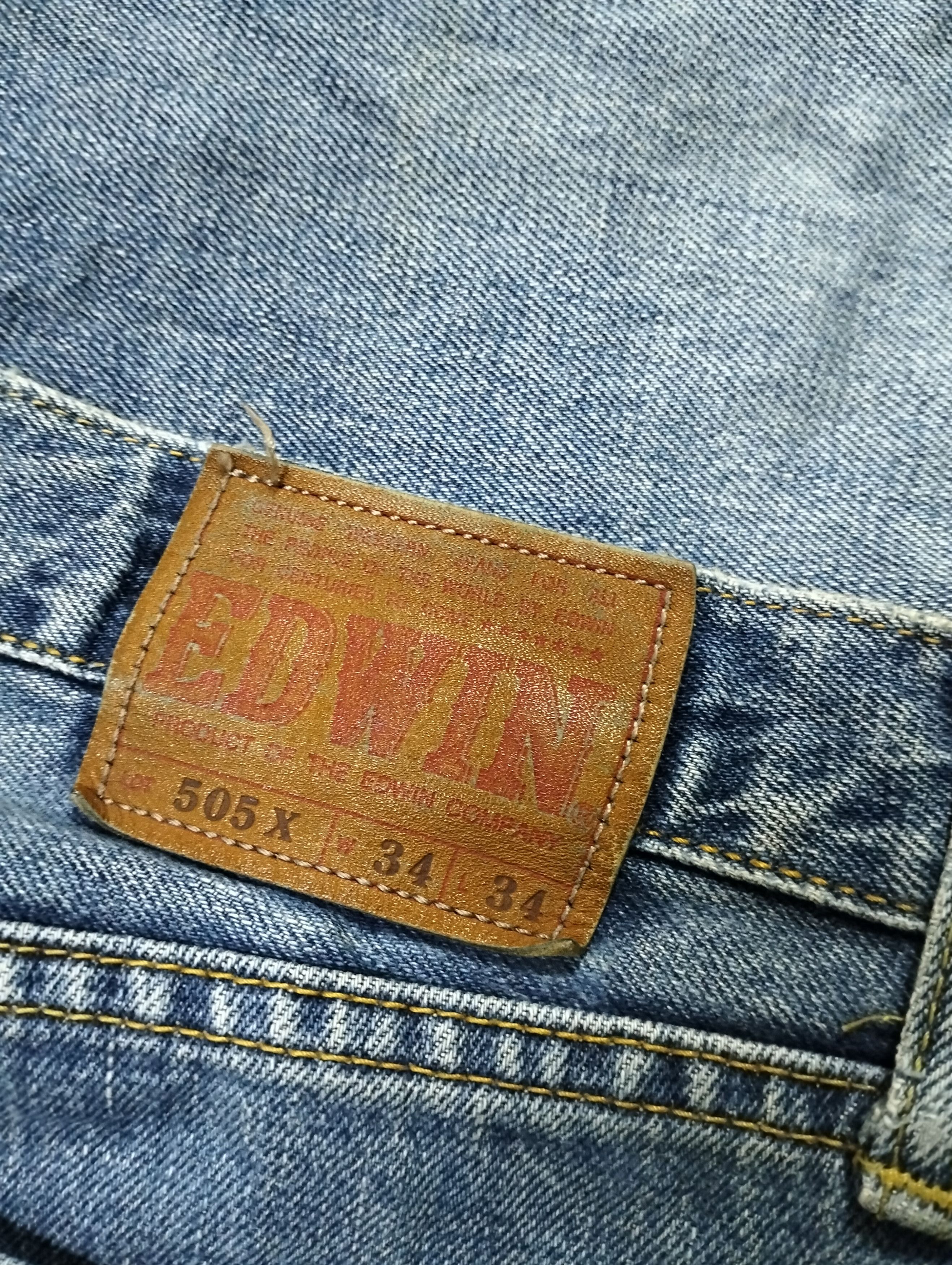 Edwin × Vintage VINTAGE EDWIN SALVAGE DISTRESSED DENIM PANTS Size US 35 - 6 Thumbnail