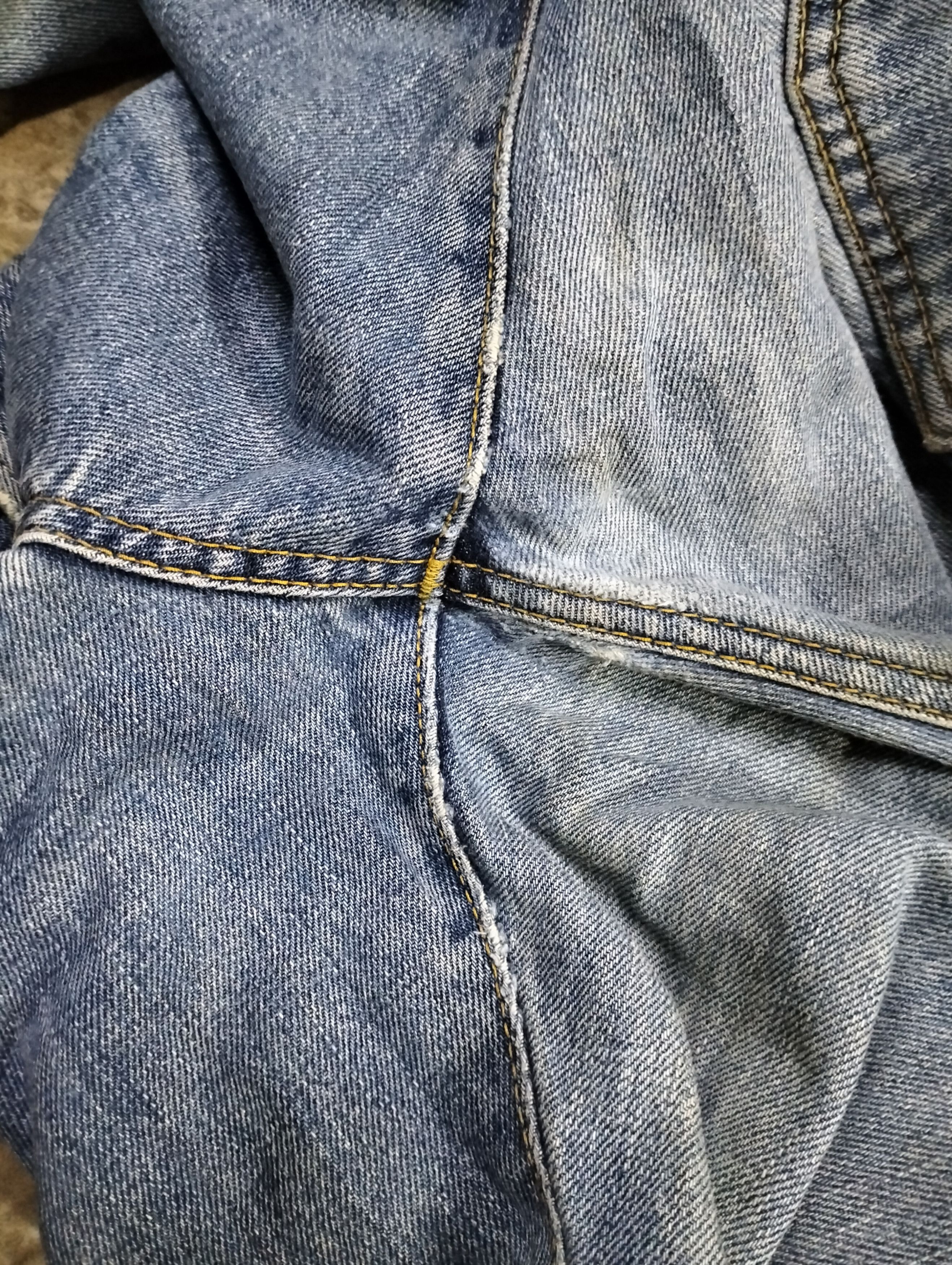 Edwin × Vintage VINTAGE EDWIN SALVAGE DISTRESSED DENIM PANTS Size US 35 - 12 Thumbnail