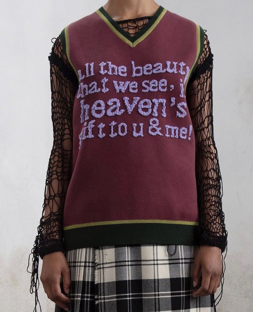 Heaven by Marc Jacobs Heaven Sweater Vest Size US S / EU 44-46 / 1 - 4 Thumbnail