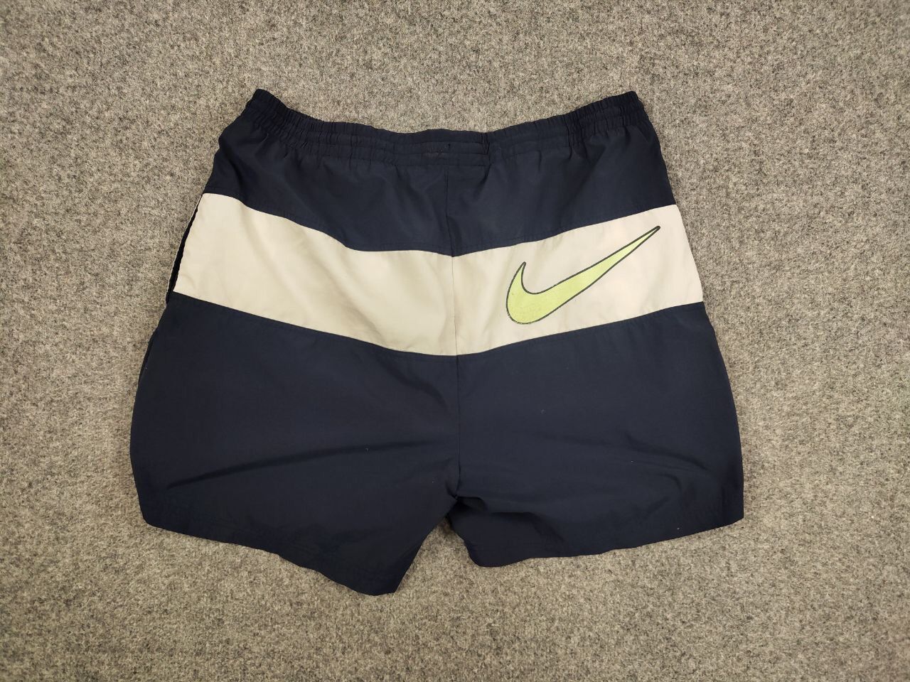 Nike Vintage 90's Nike Shorts Big Logo swoosh casual Streetwear Size US 36 / EU 52 - 12 Thumbnail