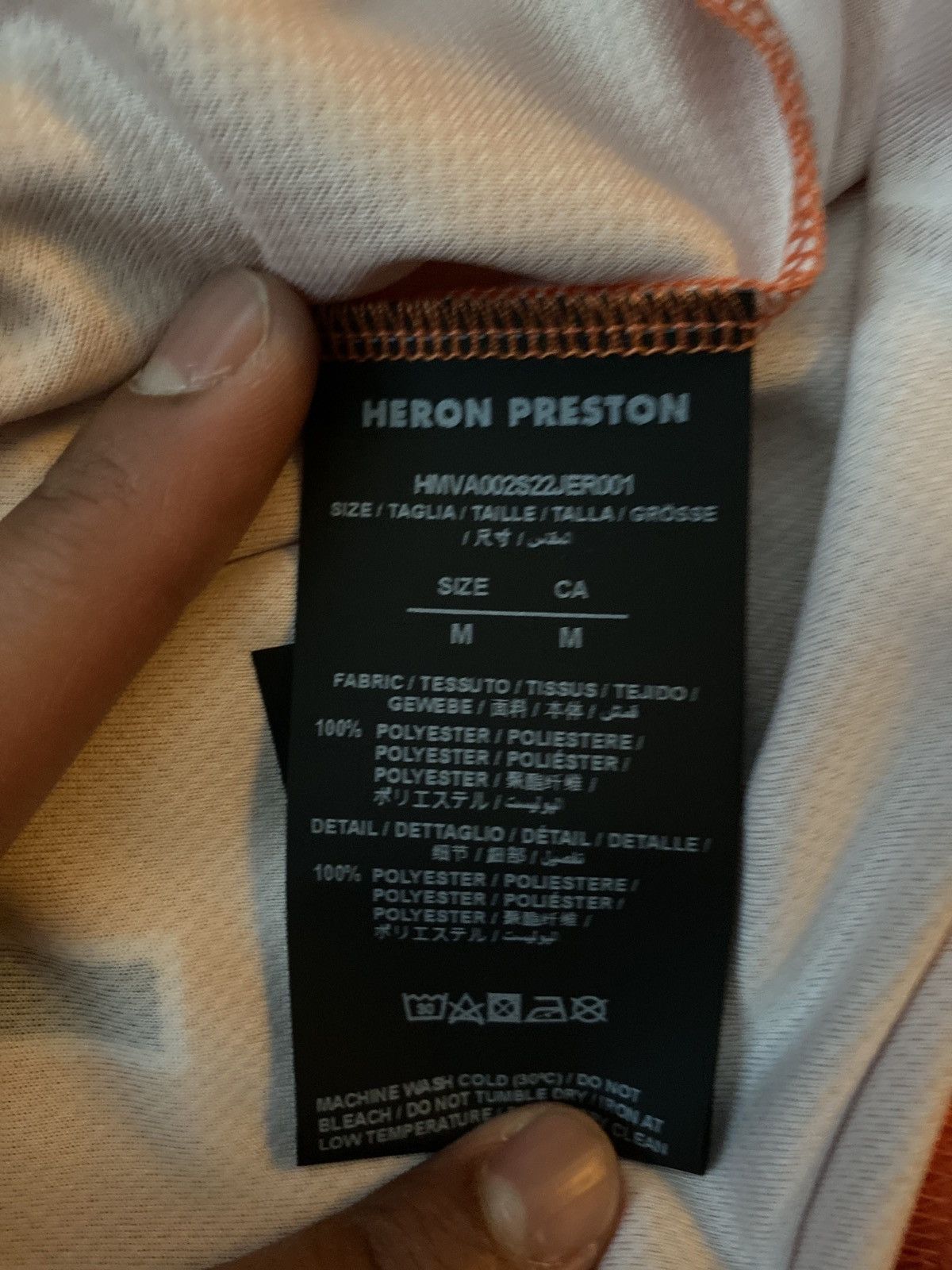 Heron Preston HP 'Cycling Team' Tee Size US M / EU 48-50 / 2 - 6 Thumbnail