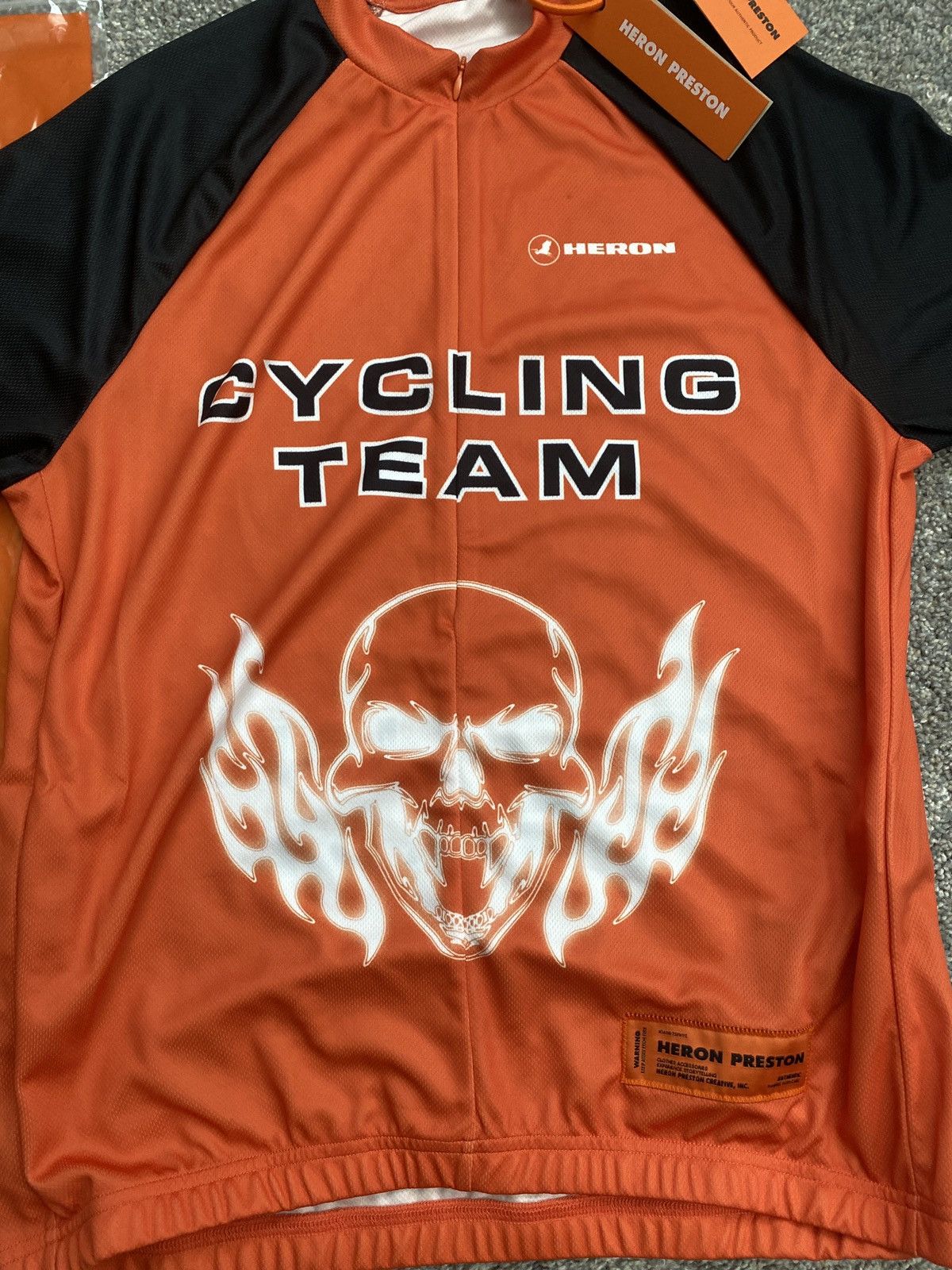 Heron Preston HP 'Cycling Team' Tee Size US M / EU 48-50 / 2 - 2 Thumbnail
