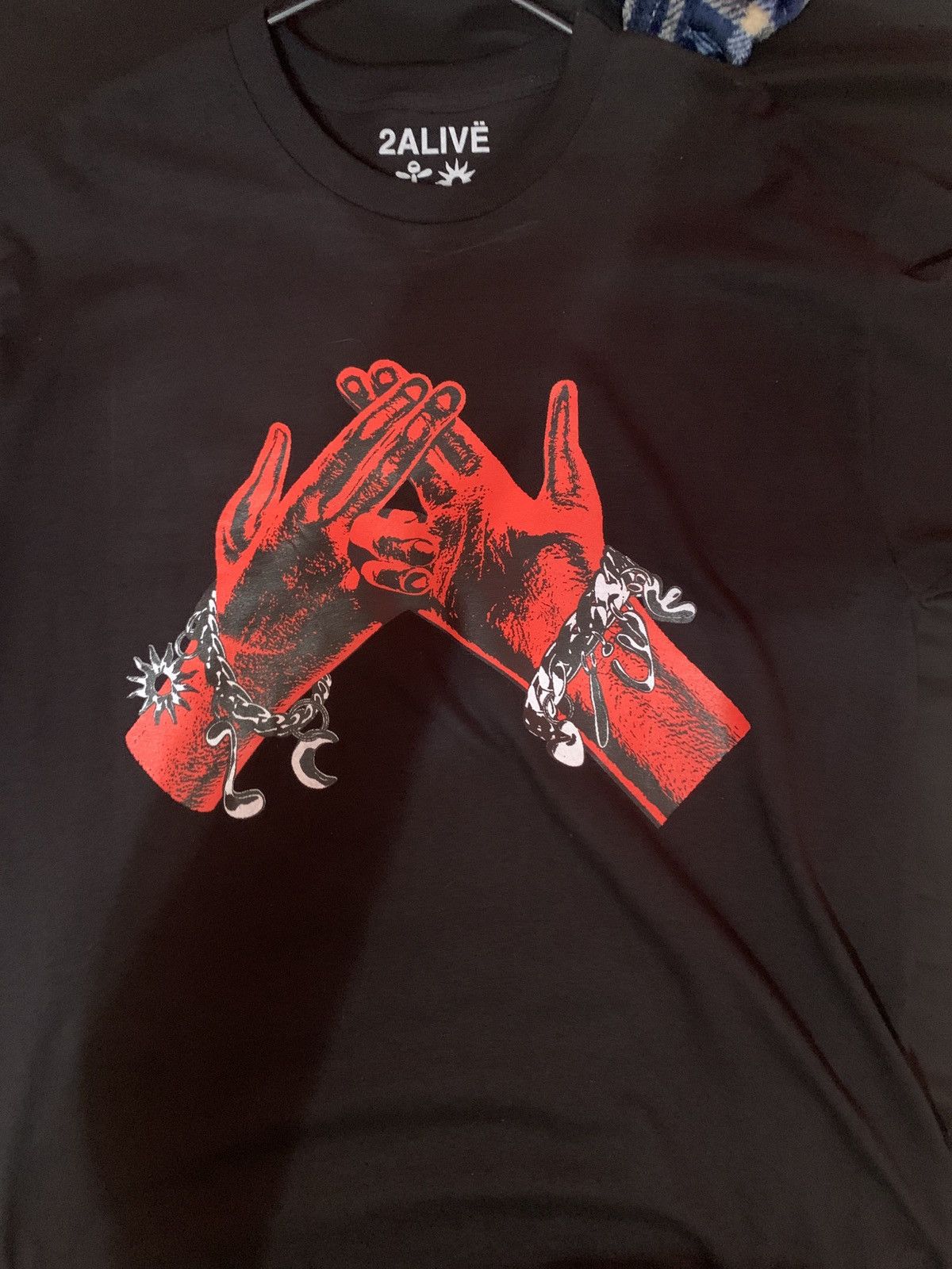 Los Angeles Apparel × Yeat Yeat “Twizzy Handshake” shirt | Grailed