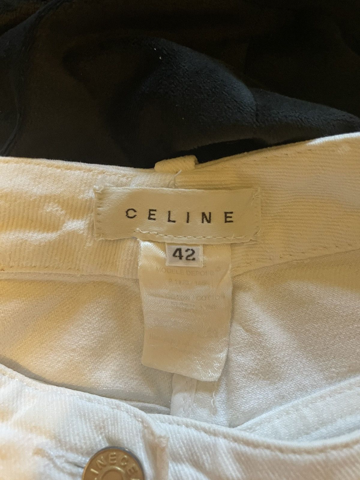 Celine Celine Wide Leg Jeans Size 28" / US 6 / IT 42 - 8 Thumbnail