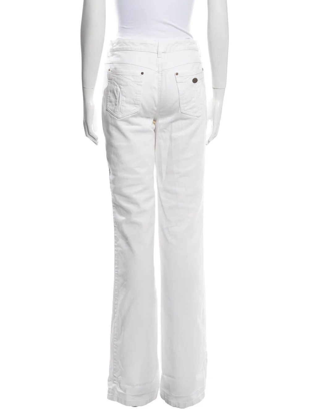 Celine Celine Wide Leg Jeans Size 28" / US 6 / IT 42 - 2 Thumbnail