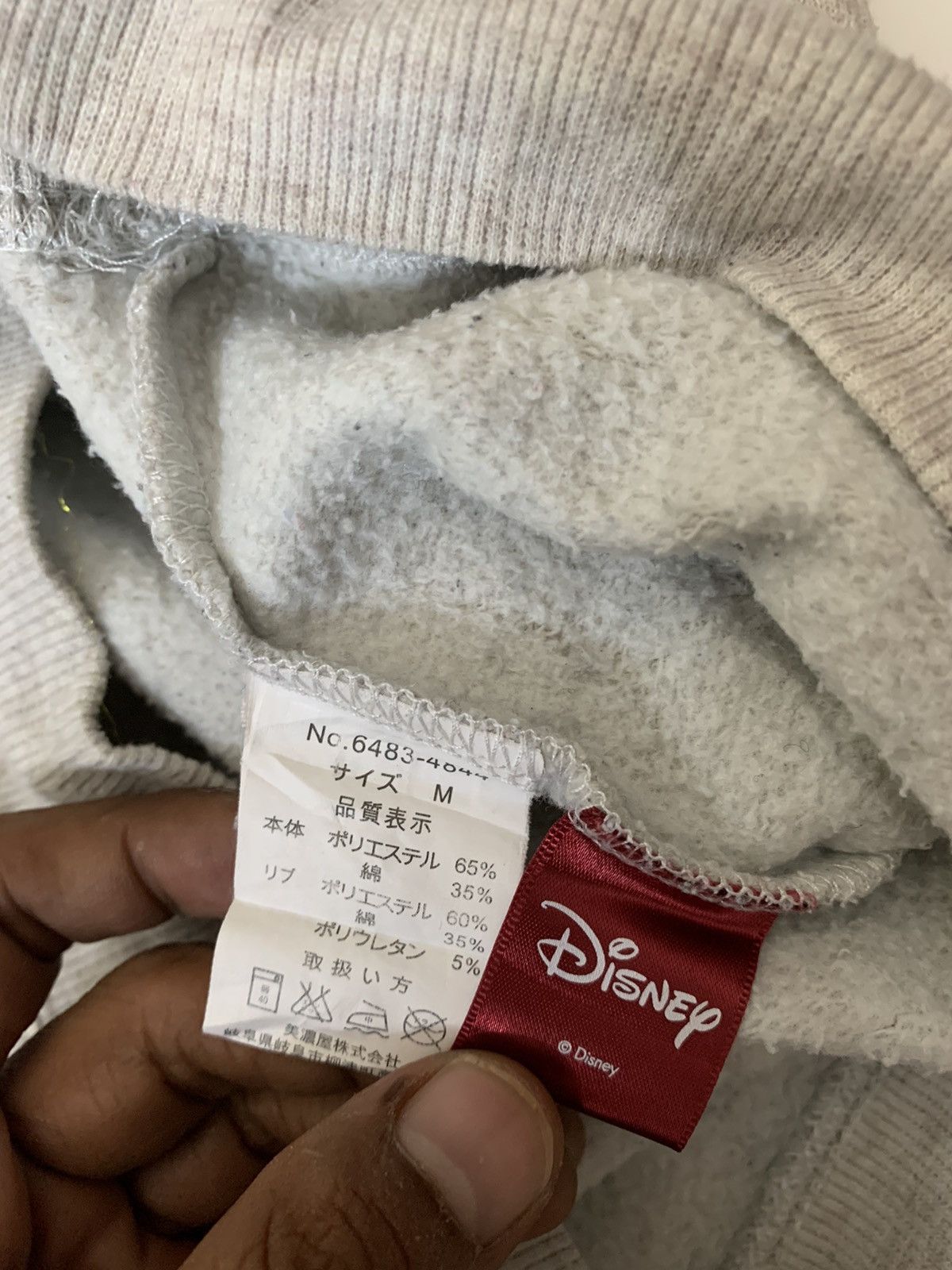 Disney Disney Chip n Dale Spellout Big Print Sweatshirt Size US M / EU 48-50 / 2 - 6 Thumbnail