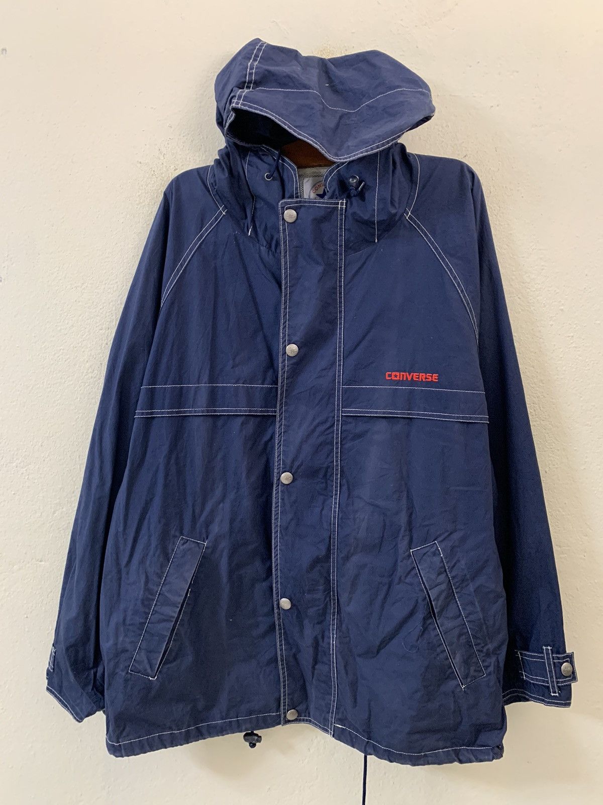 image of Converse Big Size Jacket in Blue, Men's