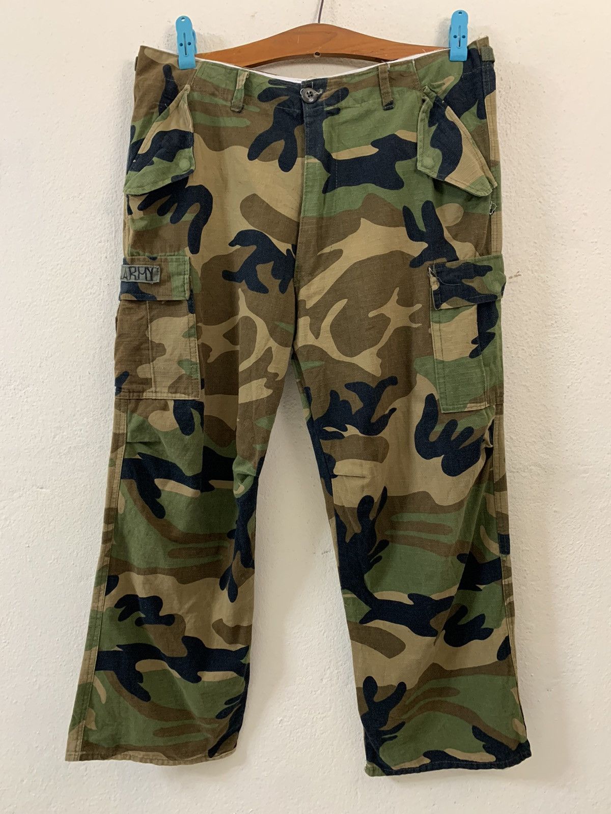 Other Unbranded Camo Multipocket Cargo Pants Size US 33 - 1 Thumbnail