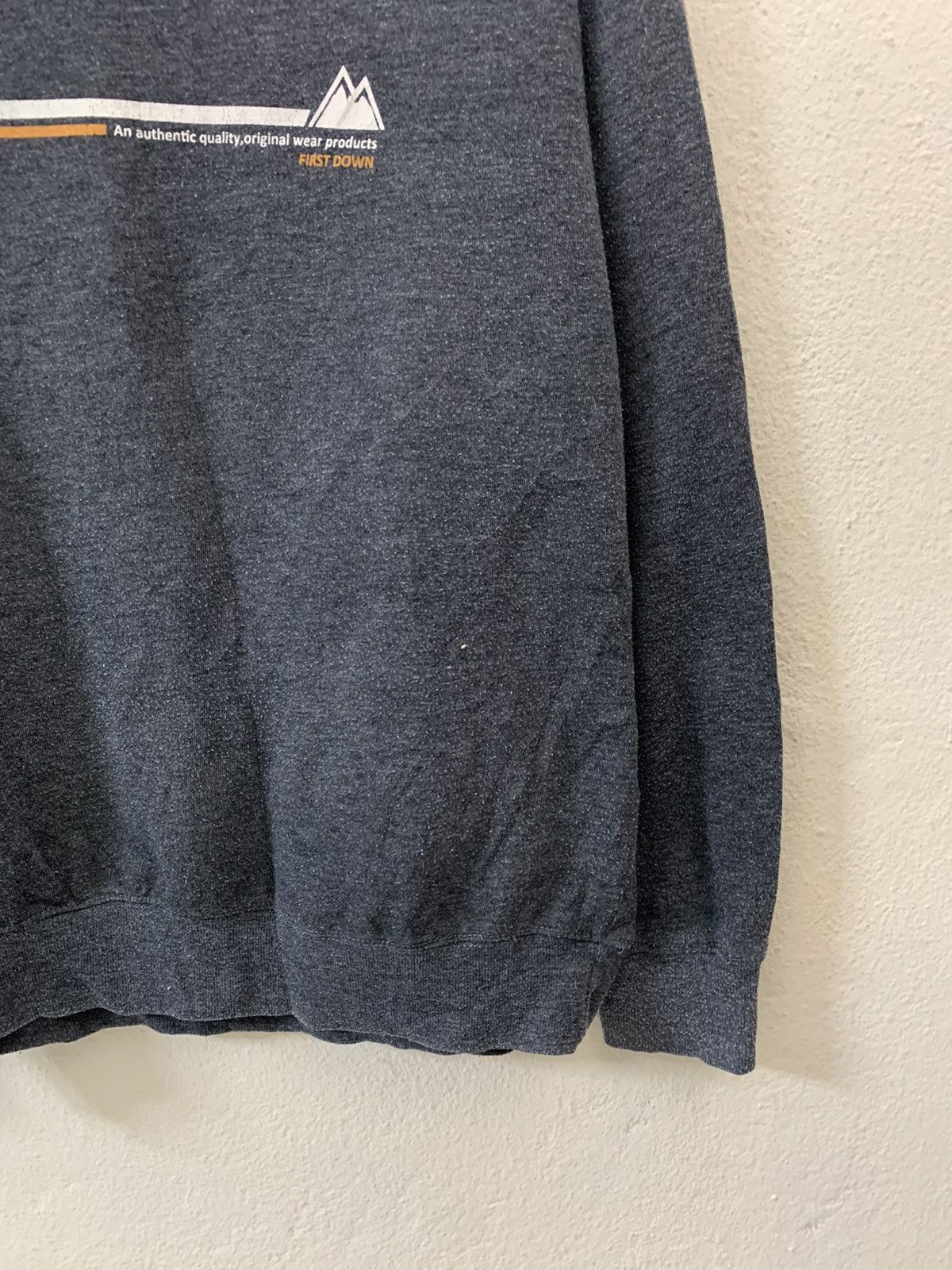 Japanese Brand First Down Sweatshirt Size US L / EU 52-54 / 3 - 2 Thumbnail