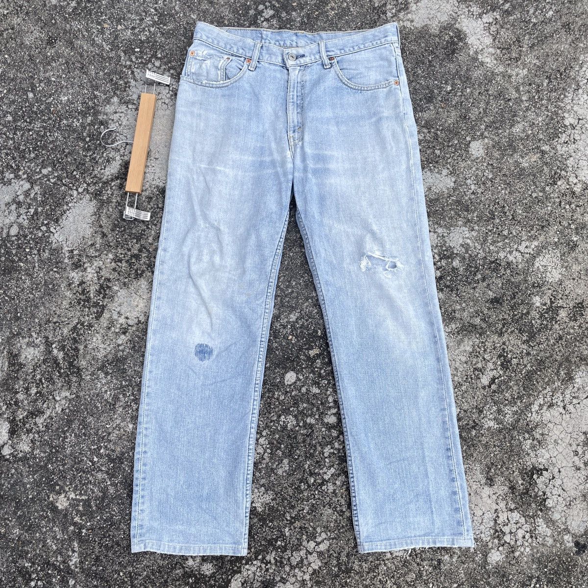 Levi's Vintage Levis Lot 533 Distressed Denim Jeans Size US 33 - 1 Thumbnail