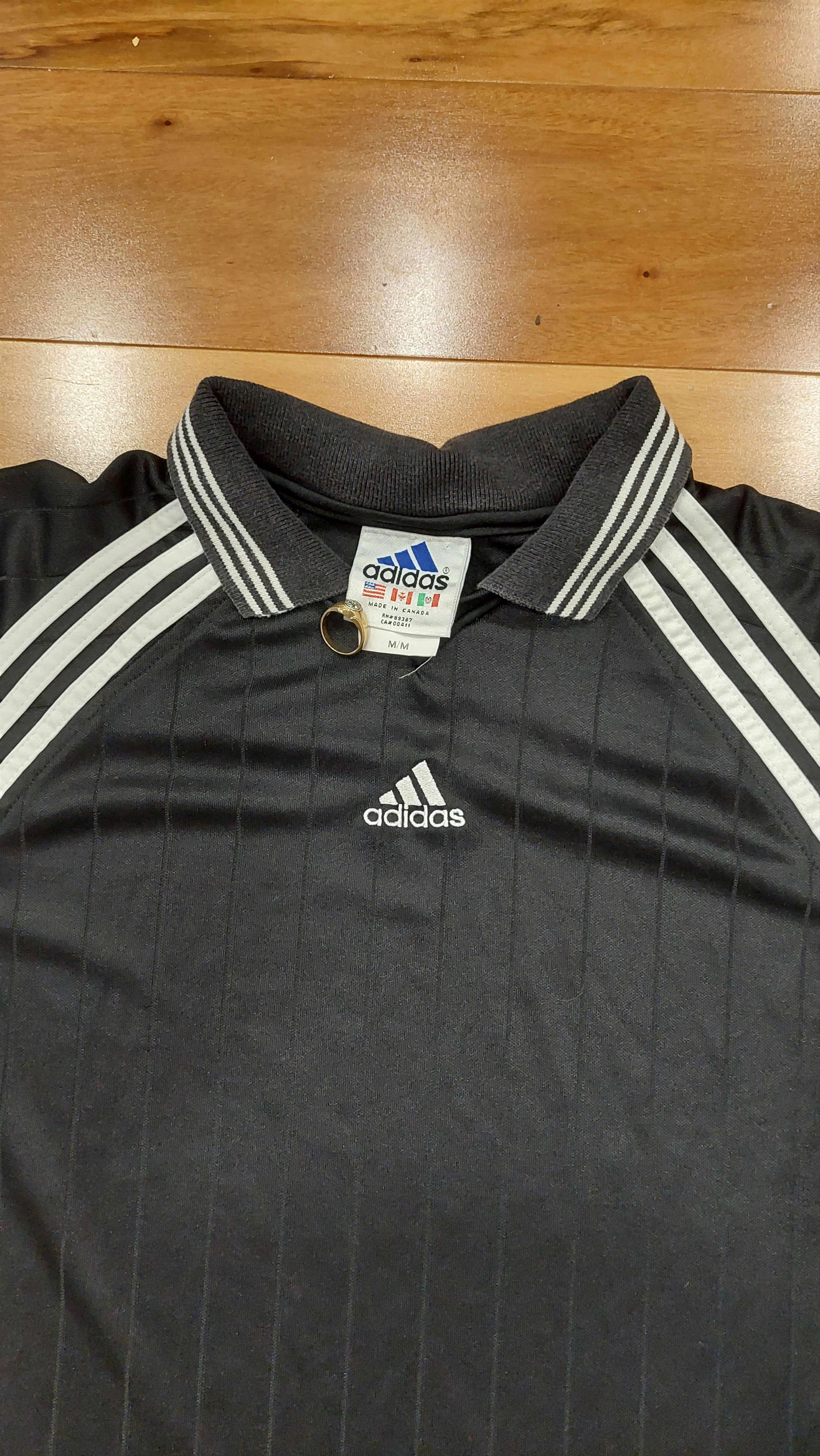 Adidas × Vintage Vintage Adidas Football / Soccer Shirt XL Size US XL / EU 56 / 4 - 2 Thumbnail