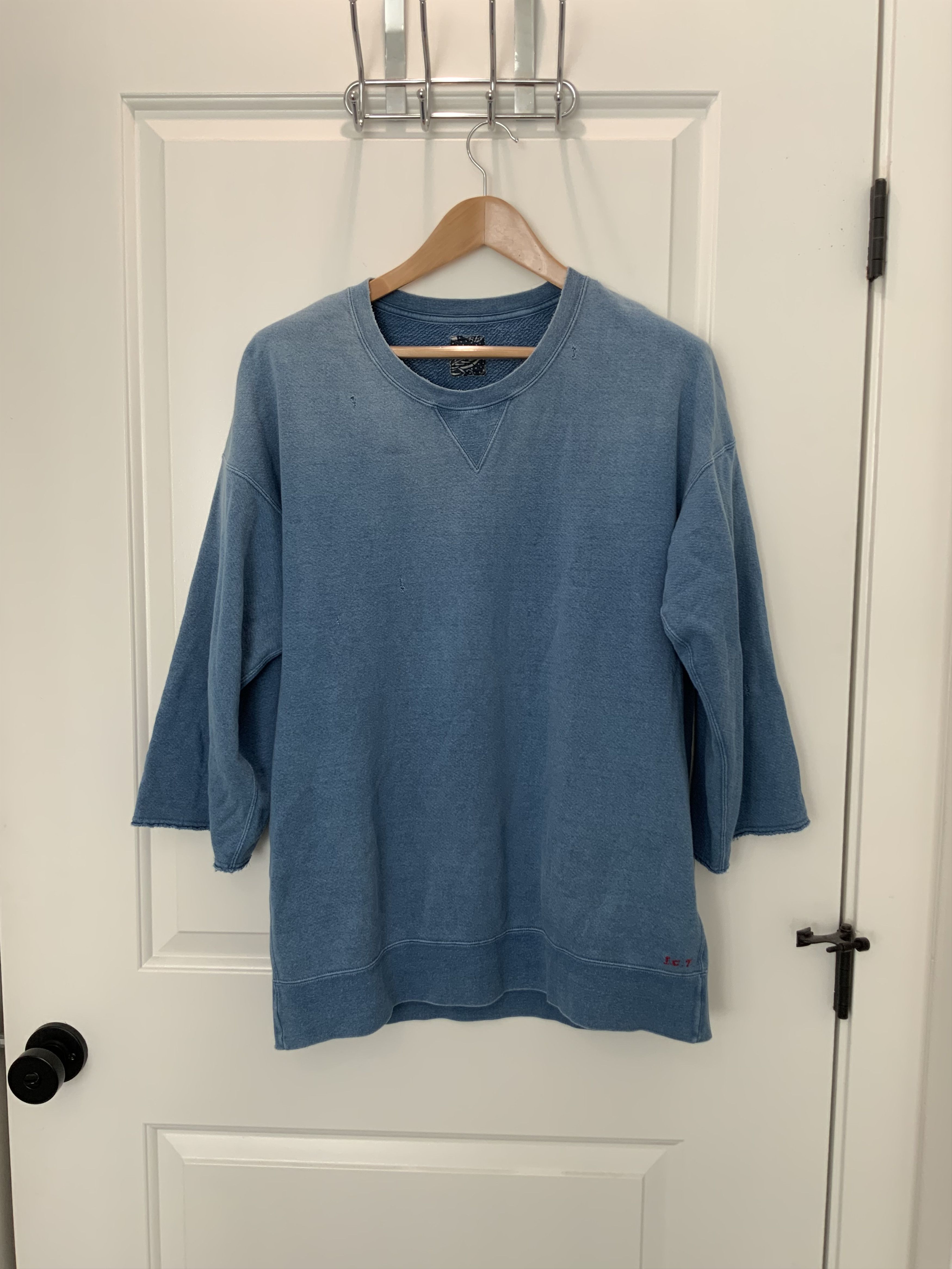 Visvim ICT Jumbo Crew 3/4 Crash | Grailed