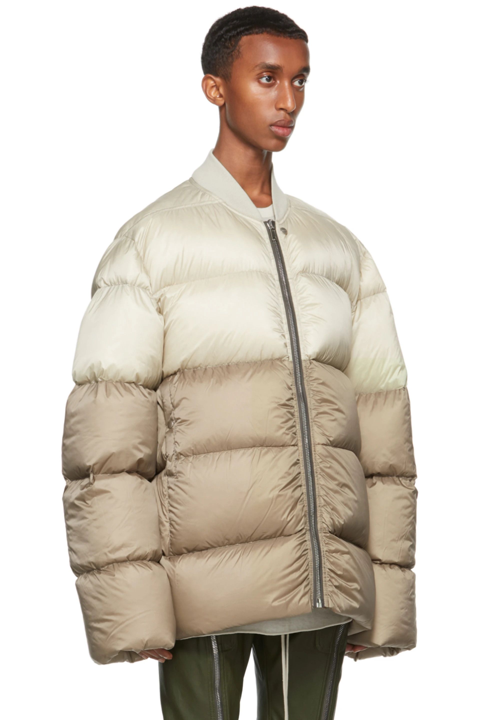 Rick Owens Sz 50 FW21 Rick Owens Puffer Flight Jacket Size US L / EU 52-54 / 3 - 7 Thumbnail
