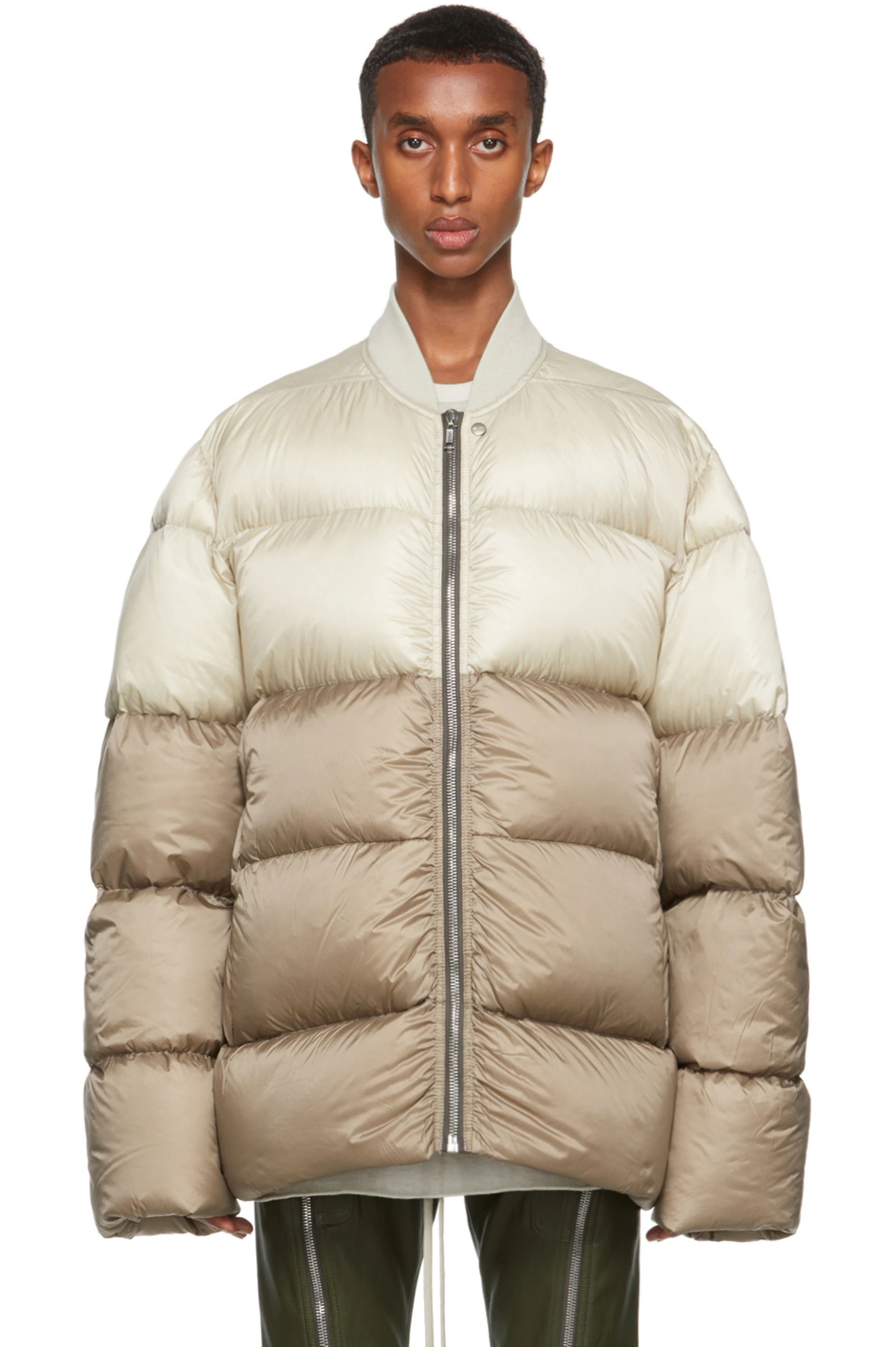 Rick Owens Sz 50 FW21 Rick Owens Puffer Flight Jacket Size US L / EU 52-54 / 3 - 5 Thumbnail
