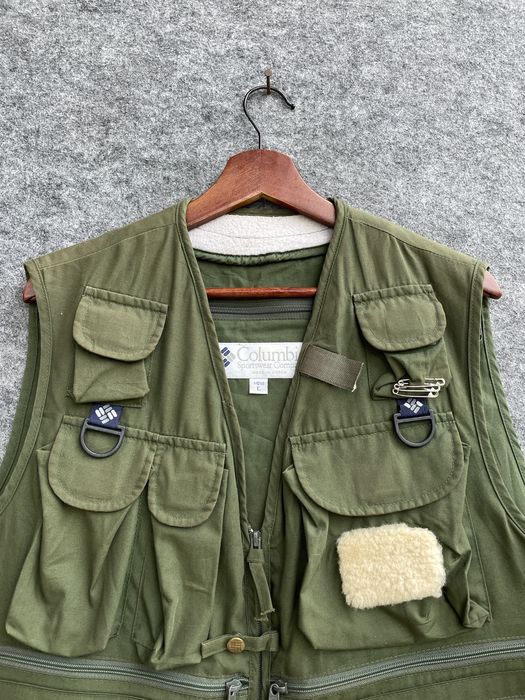 Vintage Vinage Columbia Sportswear Fly Fishing Vest