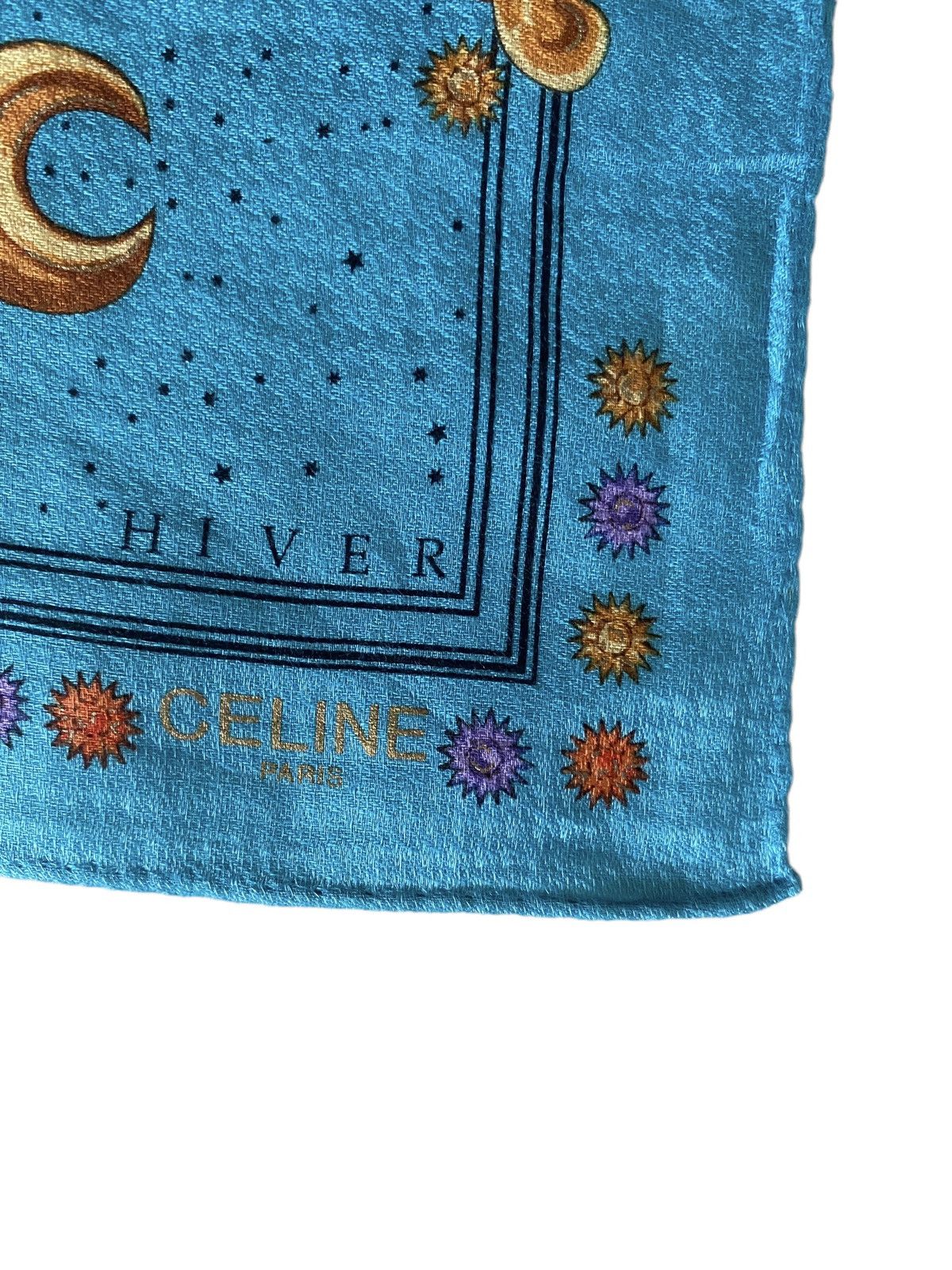 Celine × Vintage CELINE BANDANA HANDKERCHIEF NECKERCHIEF Nice design Size ONE SIZE - 8 Thumbnail