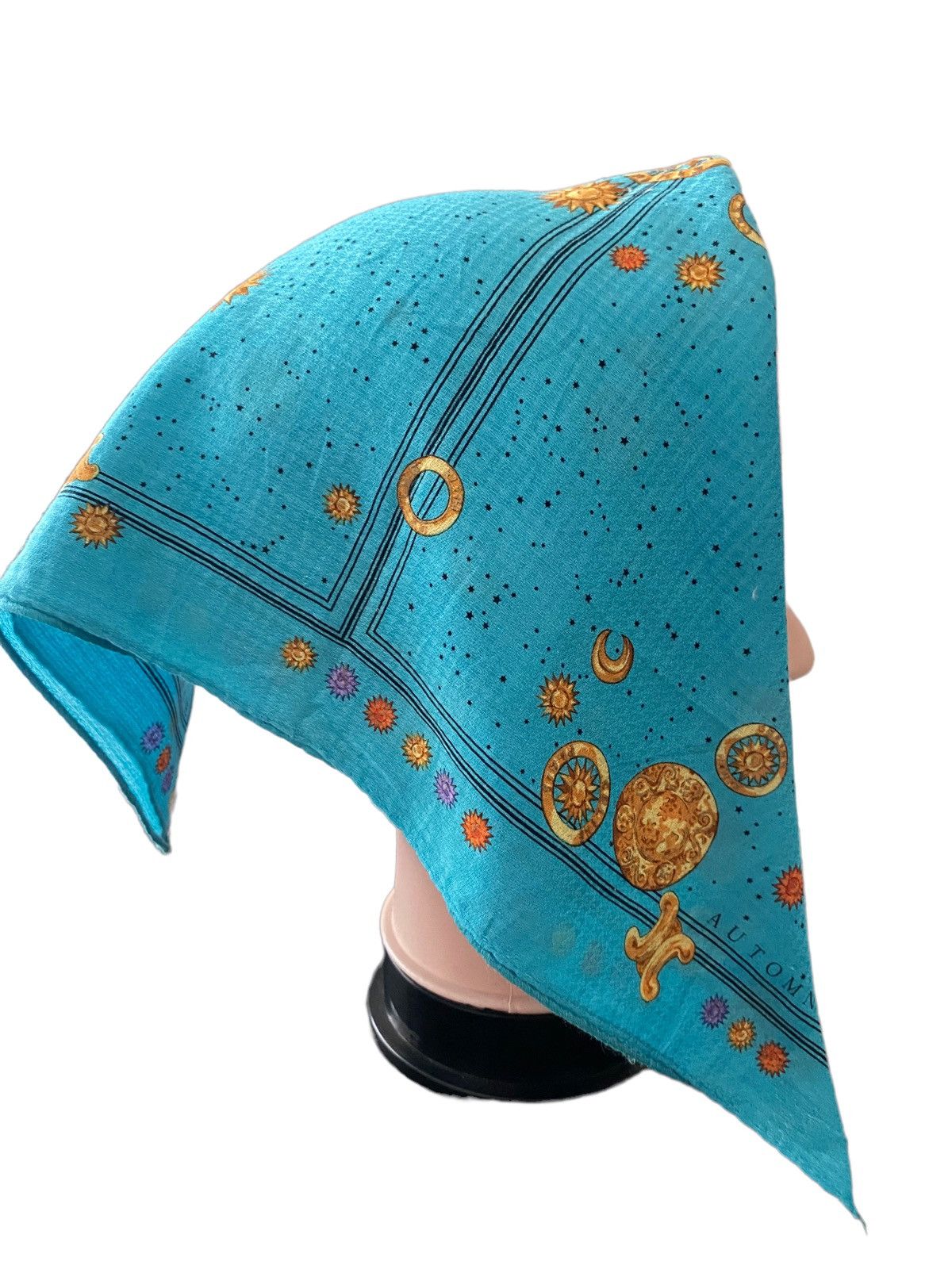 Celine × Vintage CELINE BANDANA HANDKERCHIEF NECKERCHIEF Nice design Size ONE SIZE - 4 Thumbnail