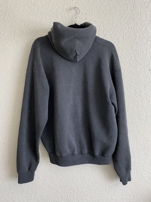 Vintage 1990s Vintage Lee Faded Black Grey Zip Up Hoodie Grailed