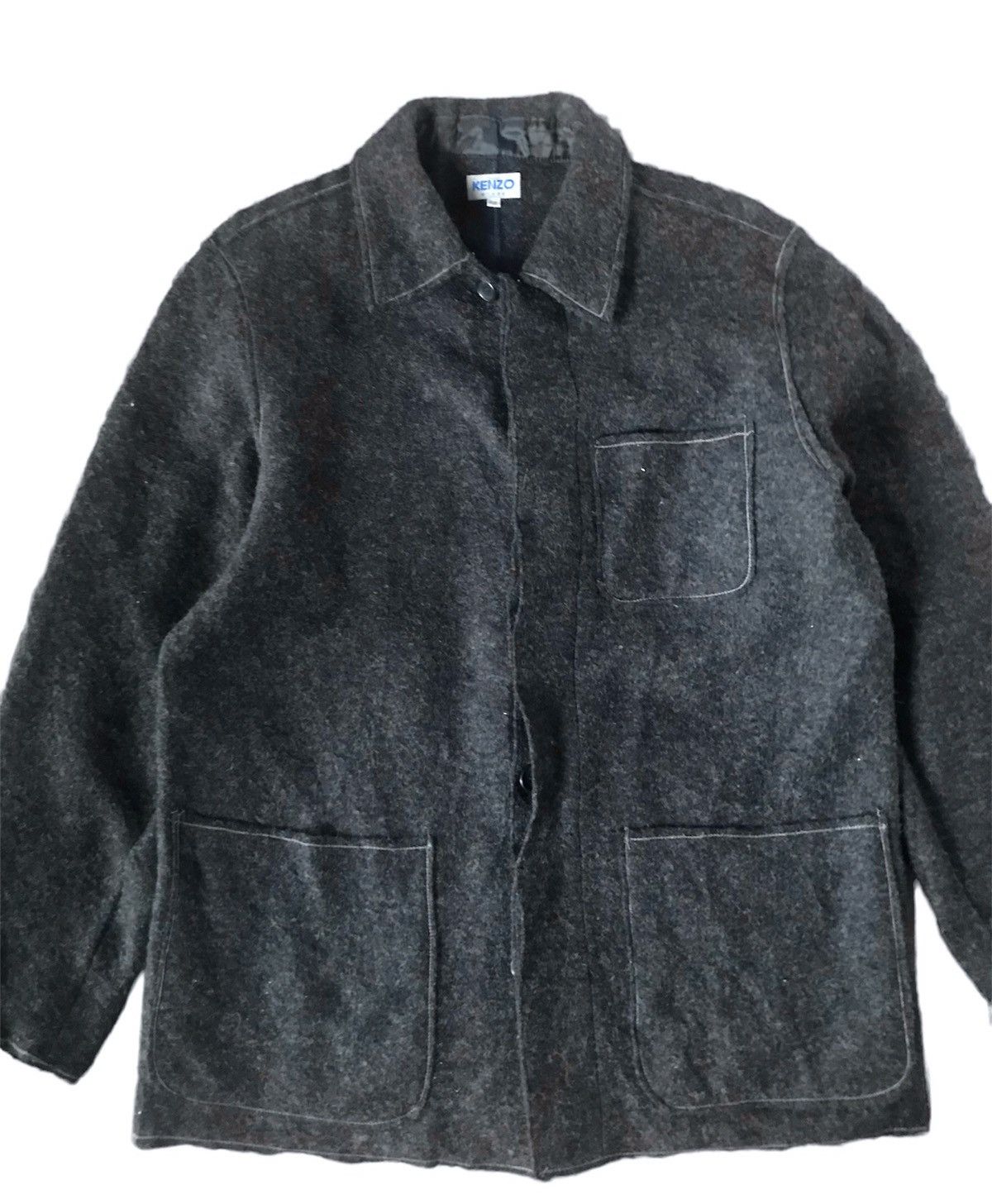 Kenzo 🔥🔥🔥VTG KENZO WOOL LIGHT JACKET Size US M / EU 48-50 / 2 - 2 Thumbnail