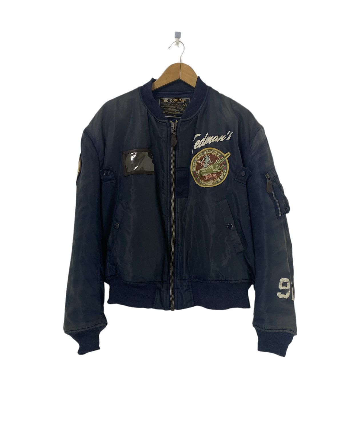 Tedman × Vintage Limited edition 91’s Tedman MA-1 Jacket Ted Company Size US M / EU 48-50 / 2 - 1 Thumbnail