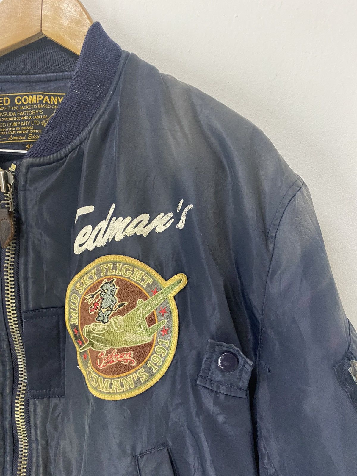 Tedman × Vintage Limited edition 91’s Tedman MA-1 Jacket Ted Company Size US M / EU 48-50 / 2 - 4 Thumbnail