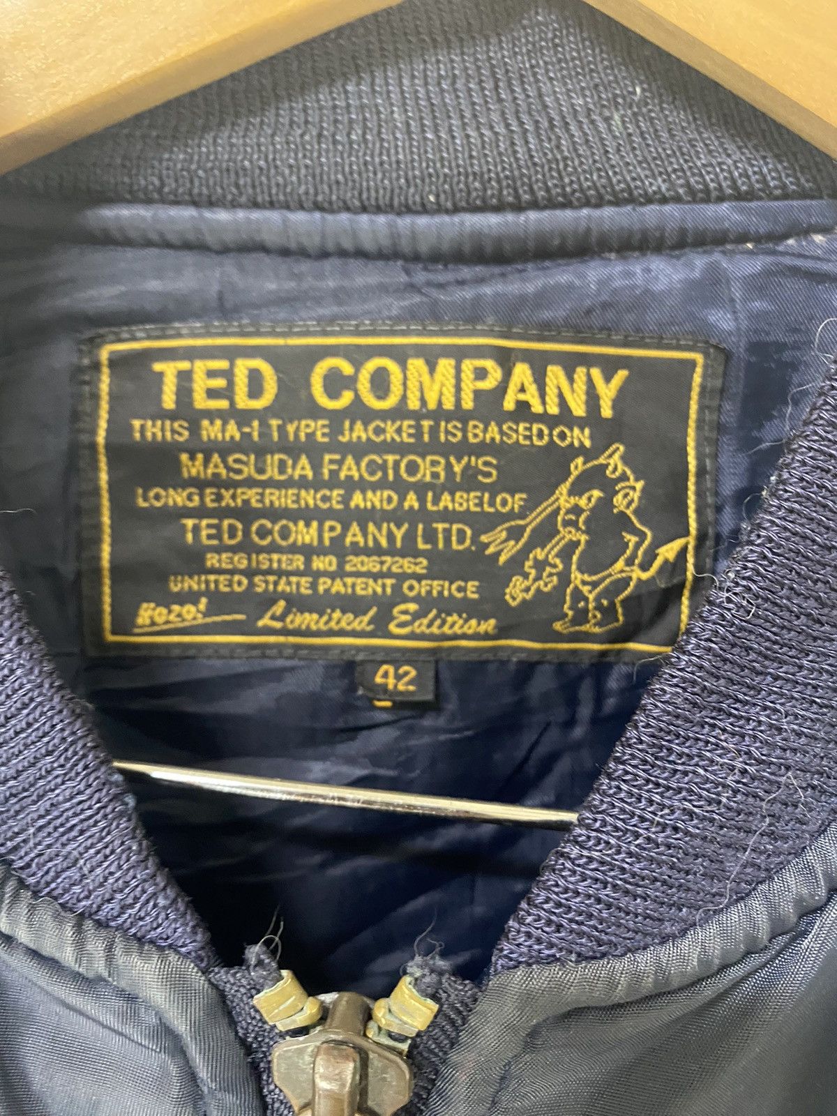 Tedman × Vintage Limited edition 91’s Tedman MA-1 Jacket Ted Company Size US M / EU 48-50 / 2 - 3 Thumbnail