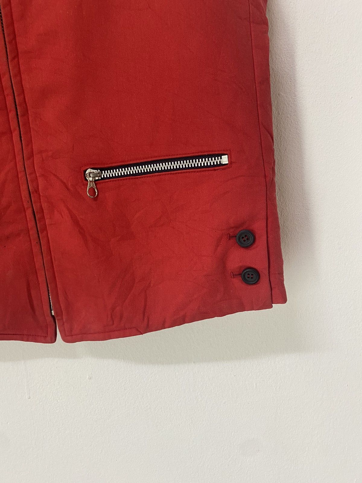 Dries Van Noten Dries Van Noten Zipper Vest Back Pocket Design Size US S / EU 44-46 / 1 - 4 Thumbnail