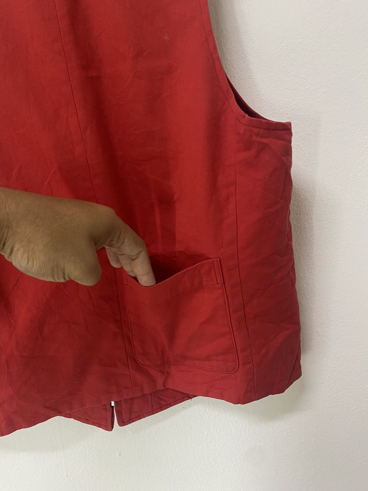 Dries Van Noten Dries Van Noten Zipper Vest Back Pocket Design Size US S / EU 44-46 / 1 - 8 Thumbnail