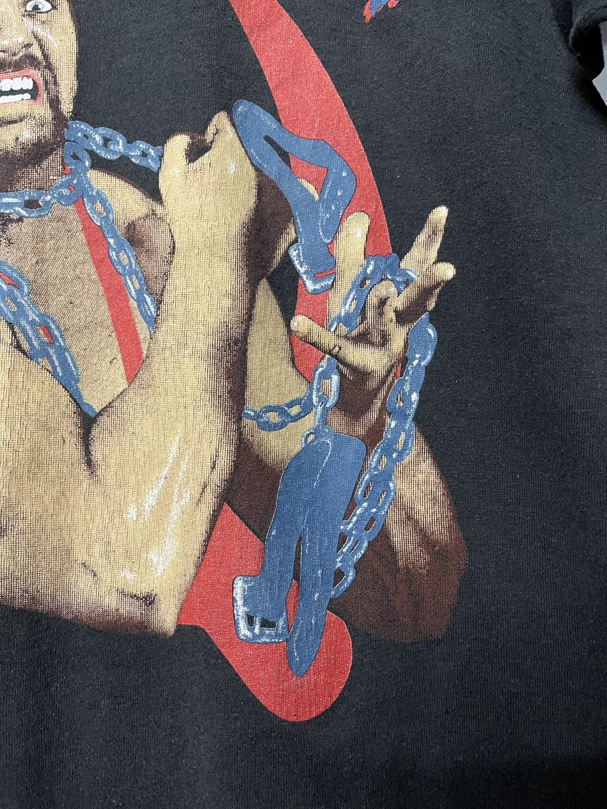 Vintage Very Rare Vintage 80s Nikita Koloff Wrestler Wwf Tee Size US S / EU 44-46 / 1 - 5 Thumbnail