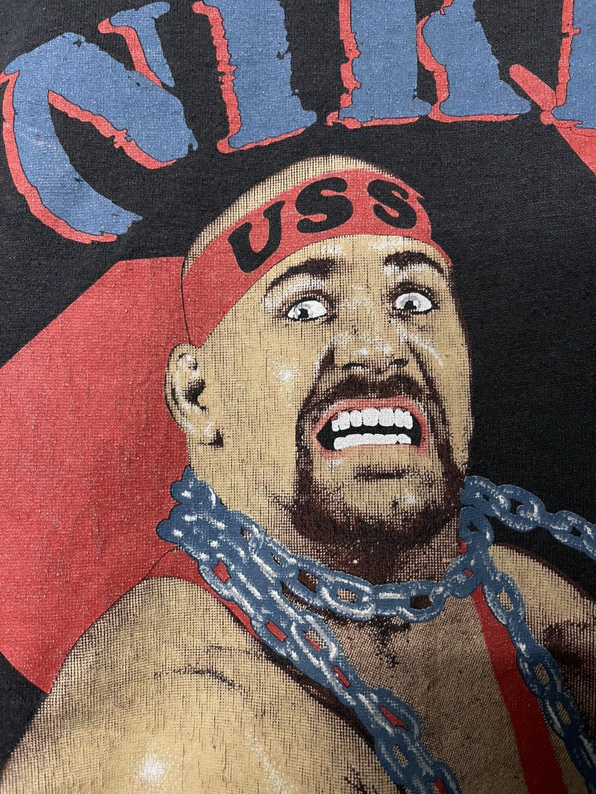 Vintage Very Rare Vintage 80s Nikita Koloff Wrestler Wwf Tee Size US S / EU 44-46 / 1 - 3 Thumbnail