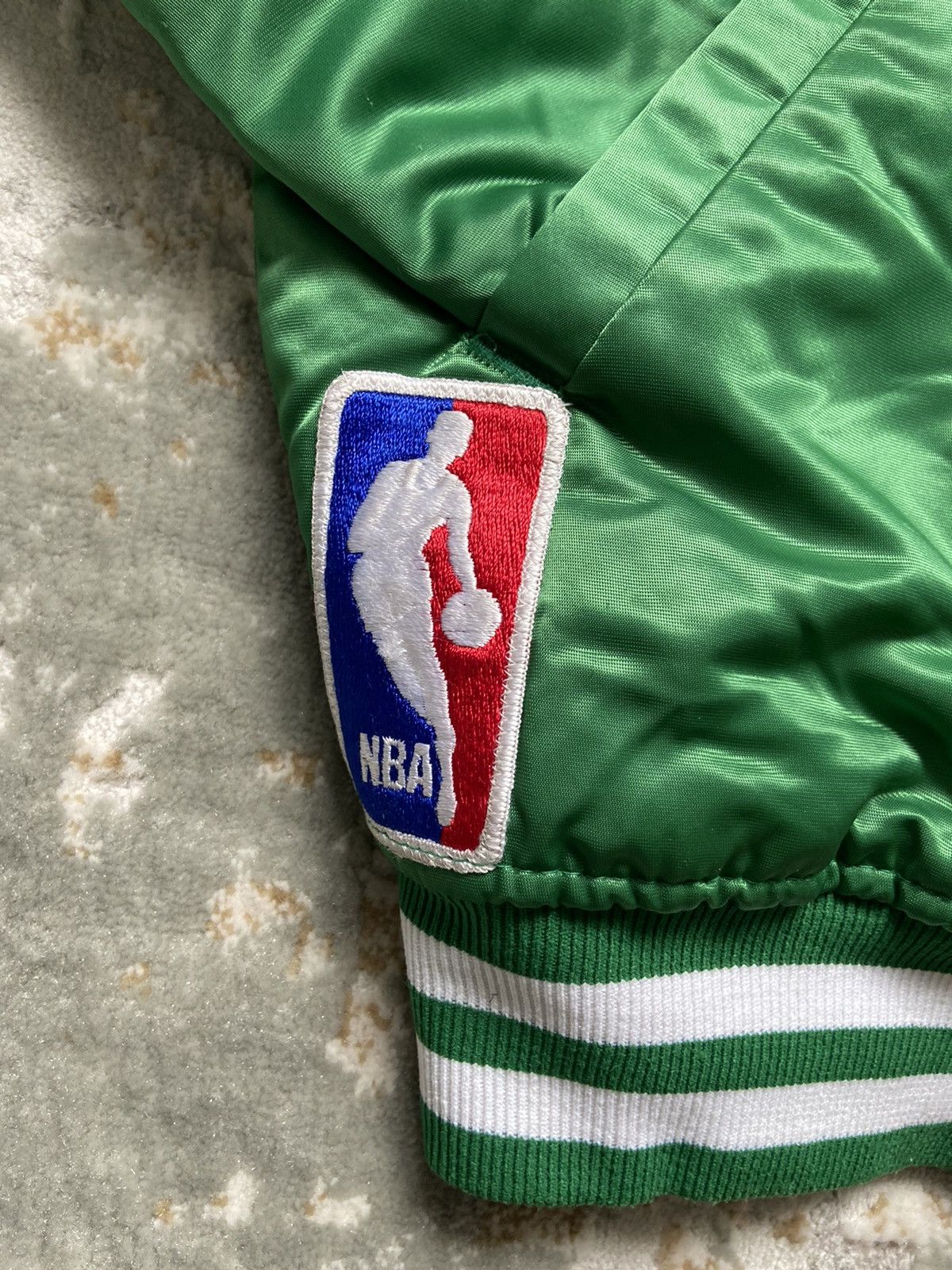 NBA Vintage NBA Starter Boston Celtics Satin Varsity Bombers Size US M / EU 48-50 / 2 - 5 Thumbnail